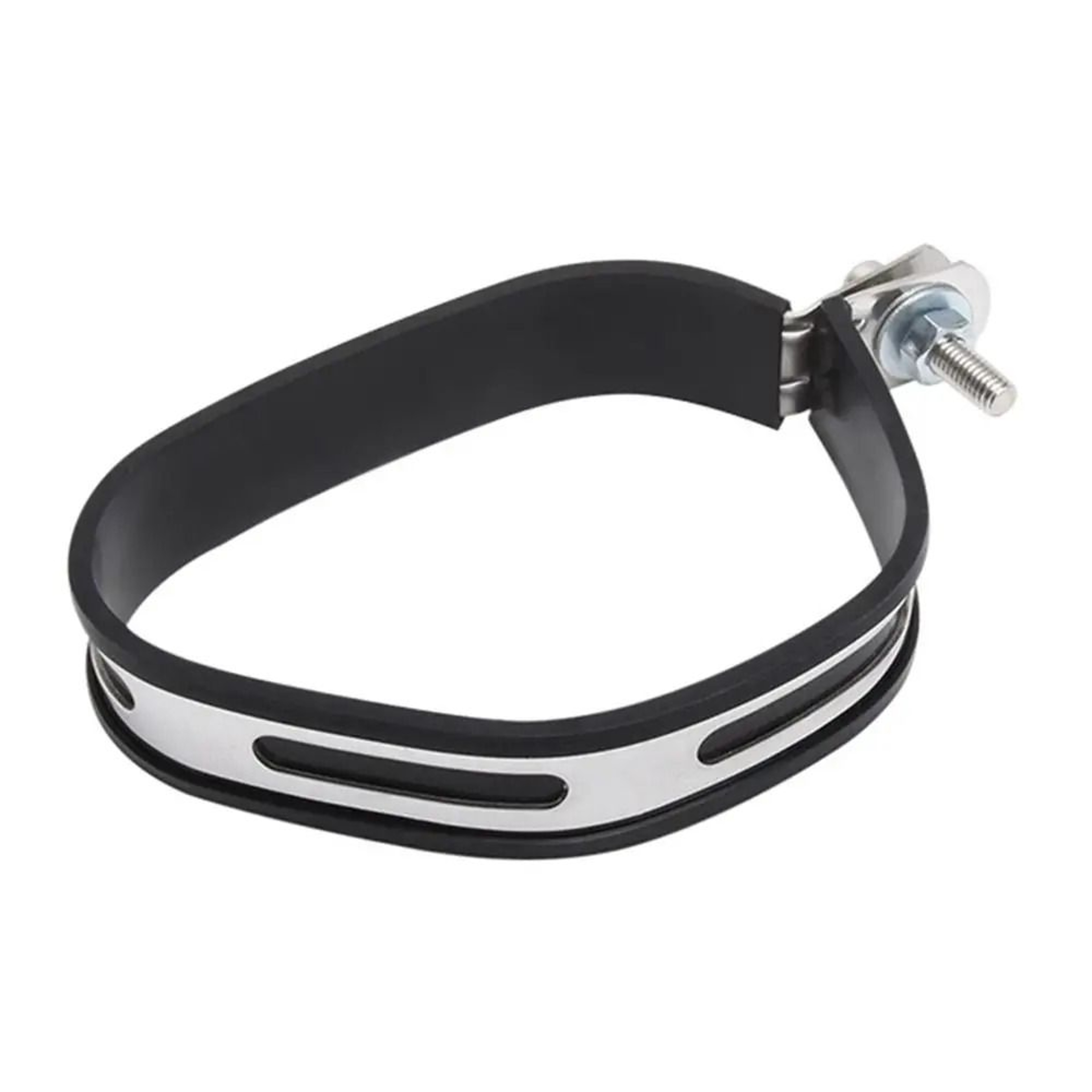 Universal Motorcycle Exhaust Clamp And Muffler Support Bracket 6