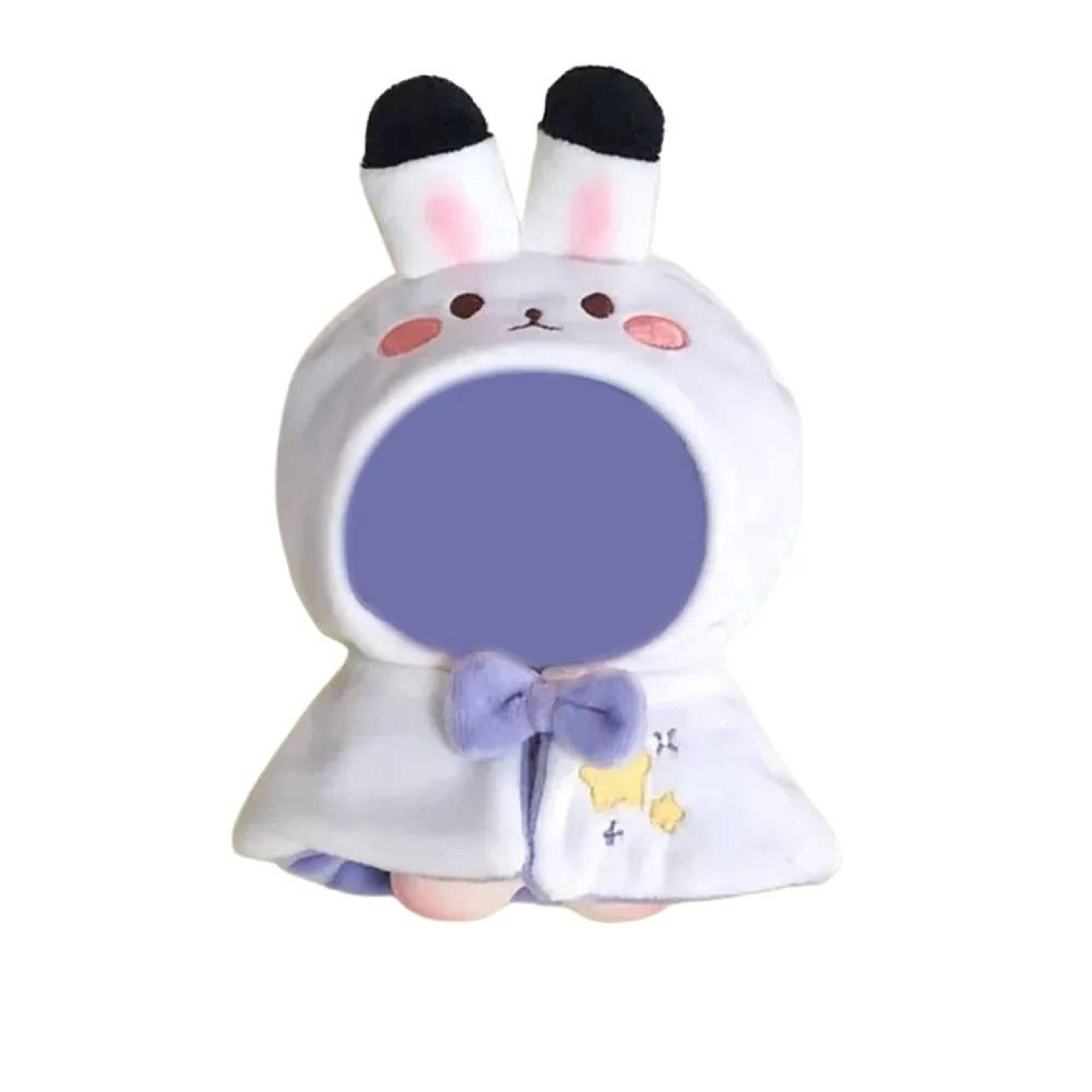 Cute Animal Doll Head Cover And Detachable Hat Accessory 12