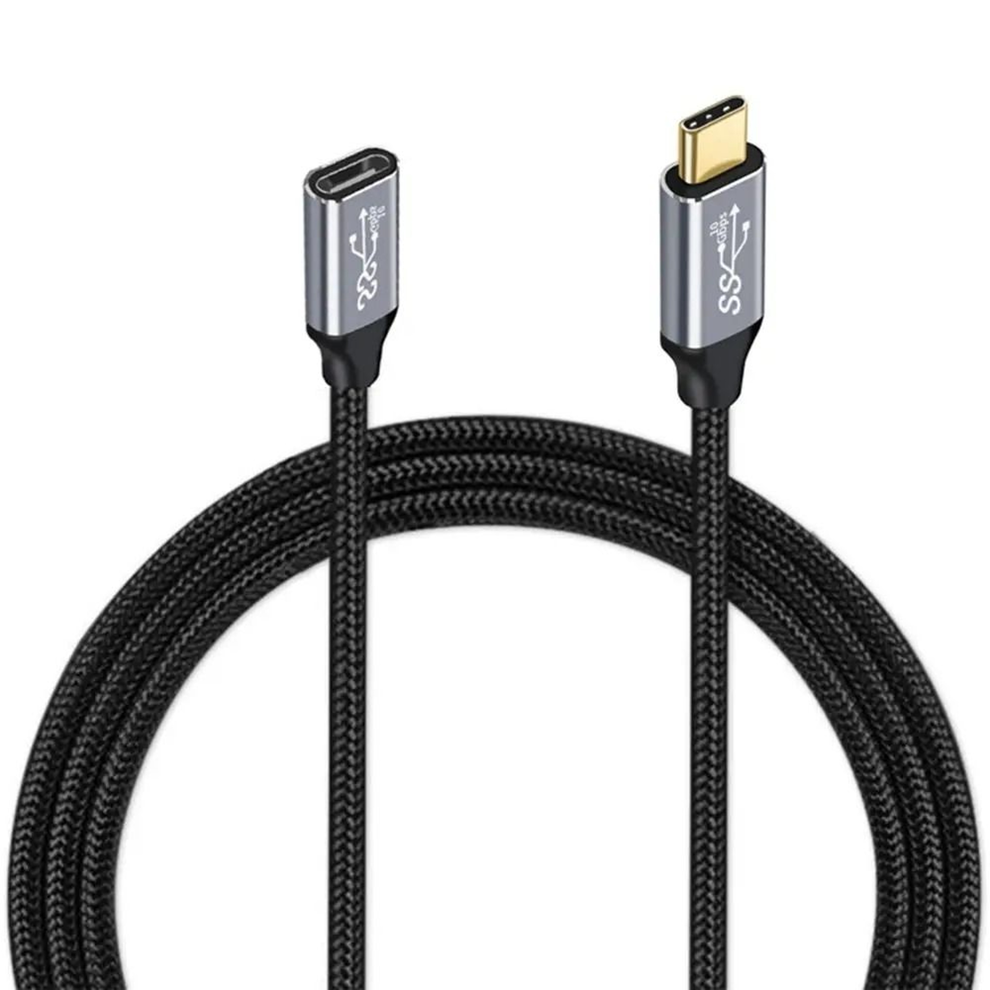 100W USB C Extension Cable With 10Gbps Data And 4K Video 0
