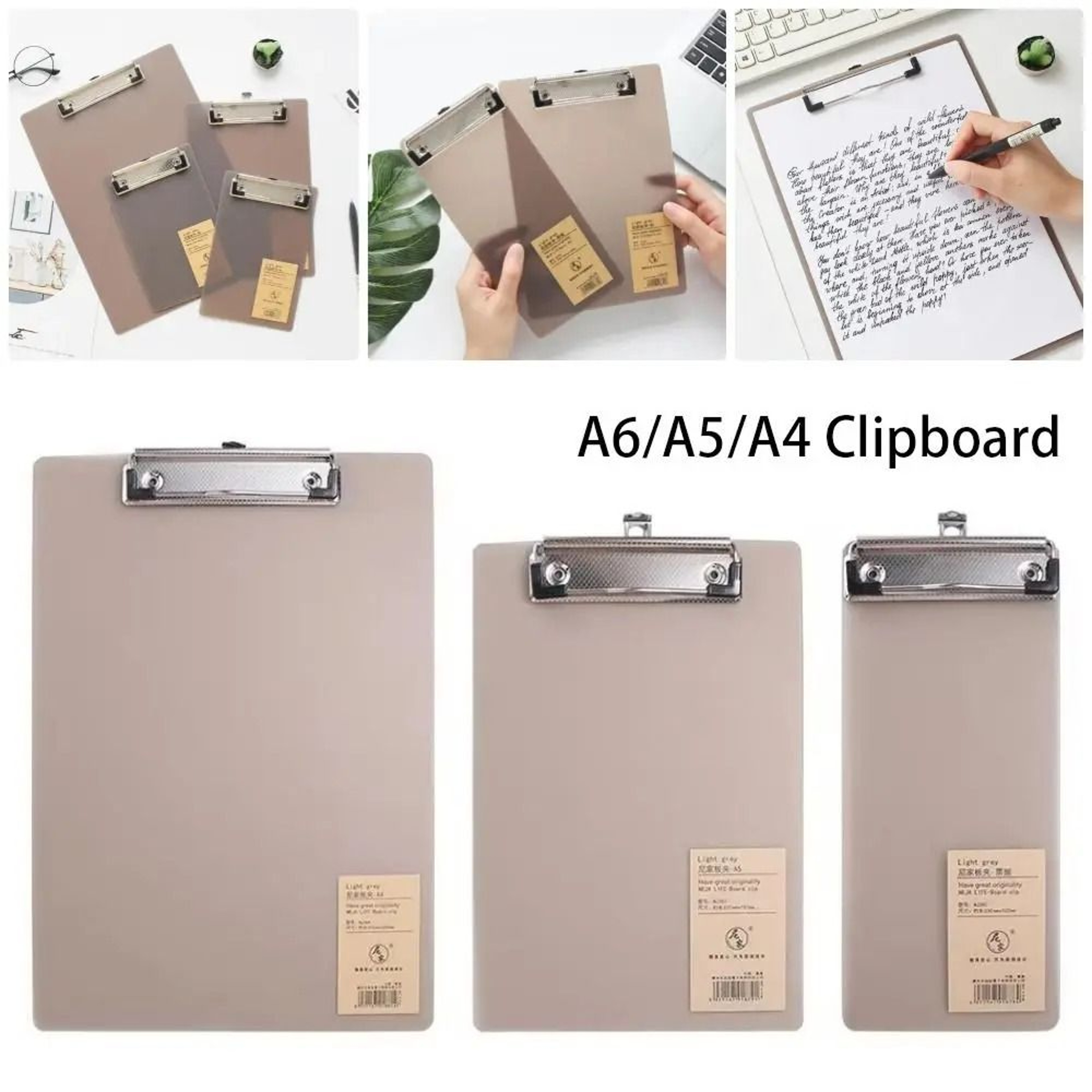 2 Piece Hanging Clipboard Document Holder And Writing Board 8