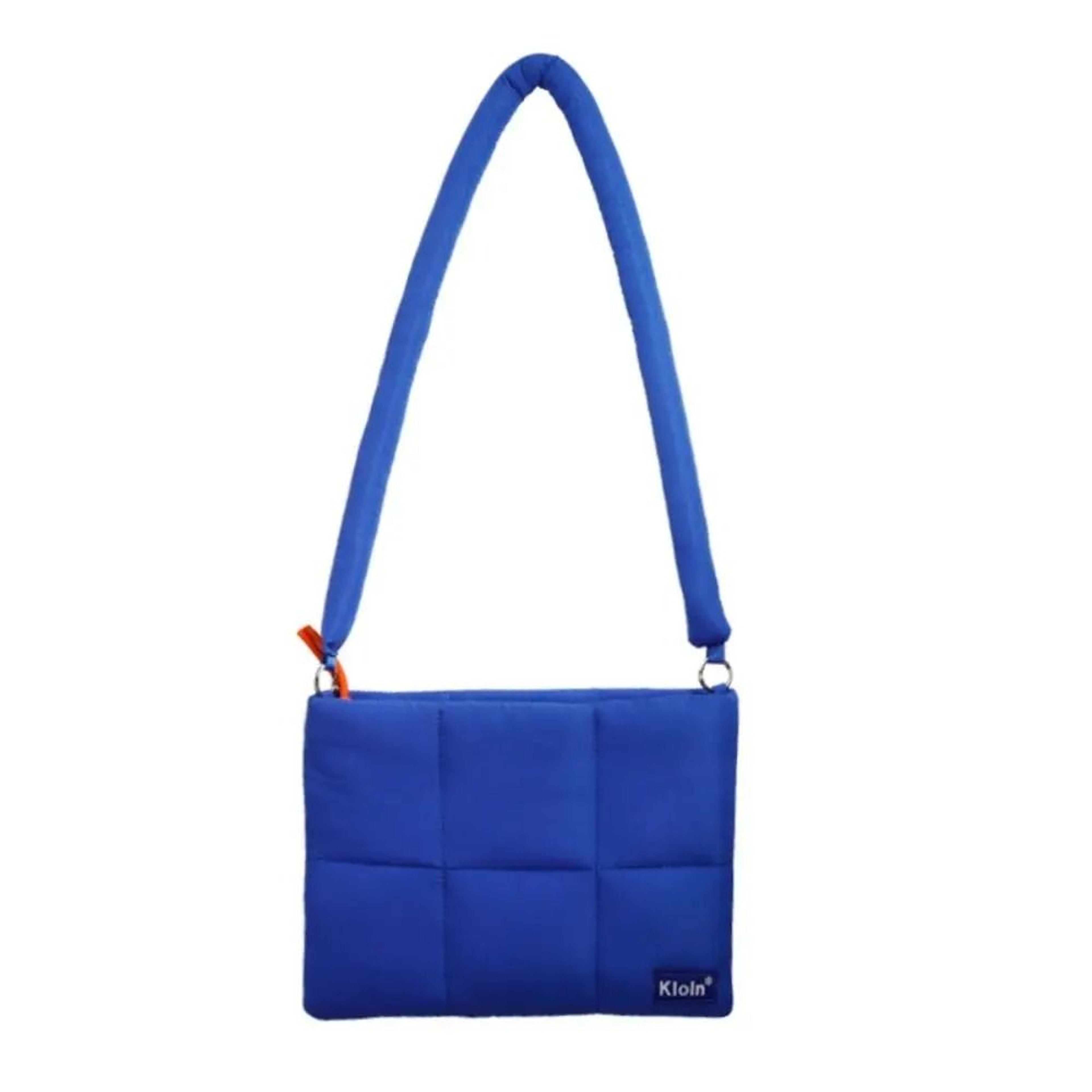 Soft Cotton Padded Laptop Bag With Crossbody Shoulder Strap 5