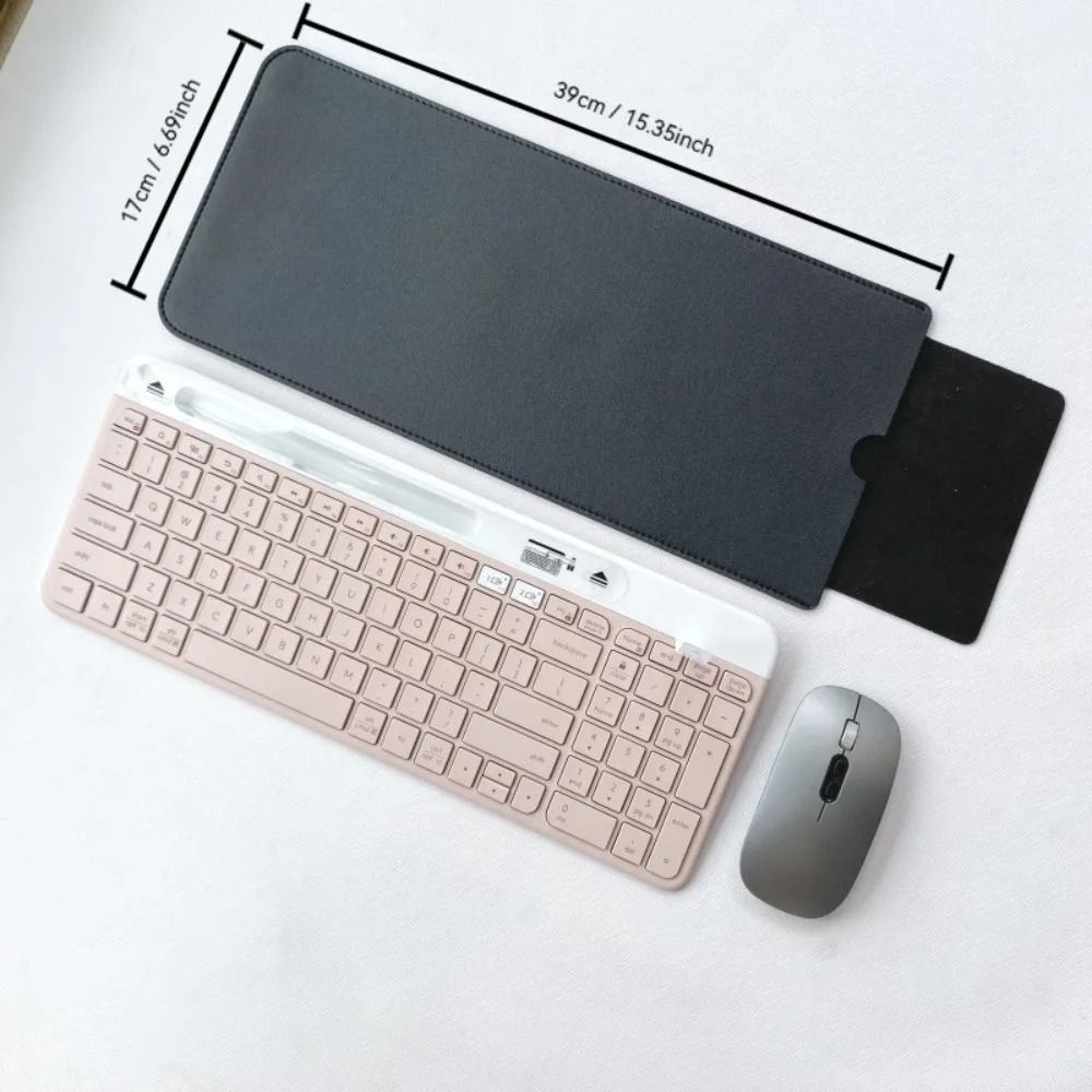 PU Leather Protective Keyboard Sleeve For Logitech K580 5