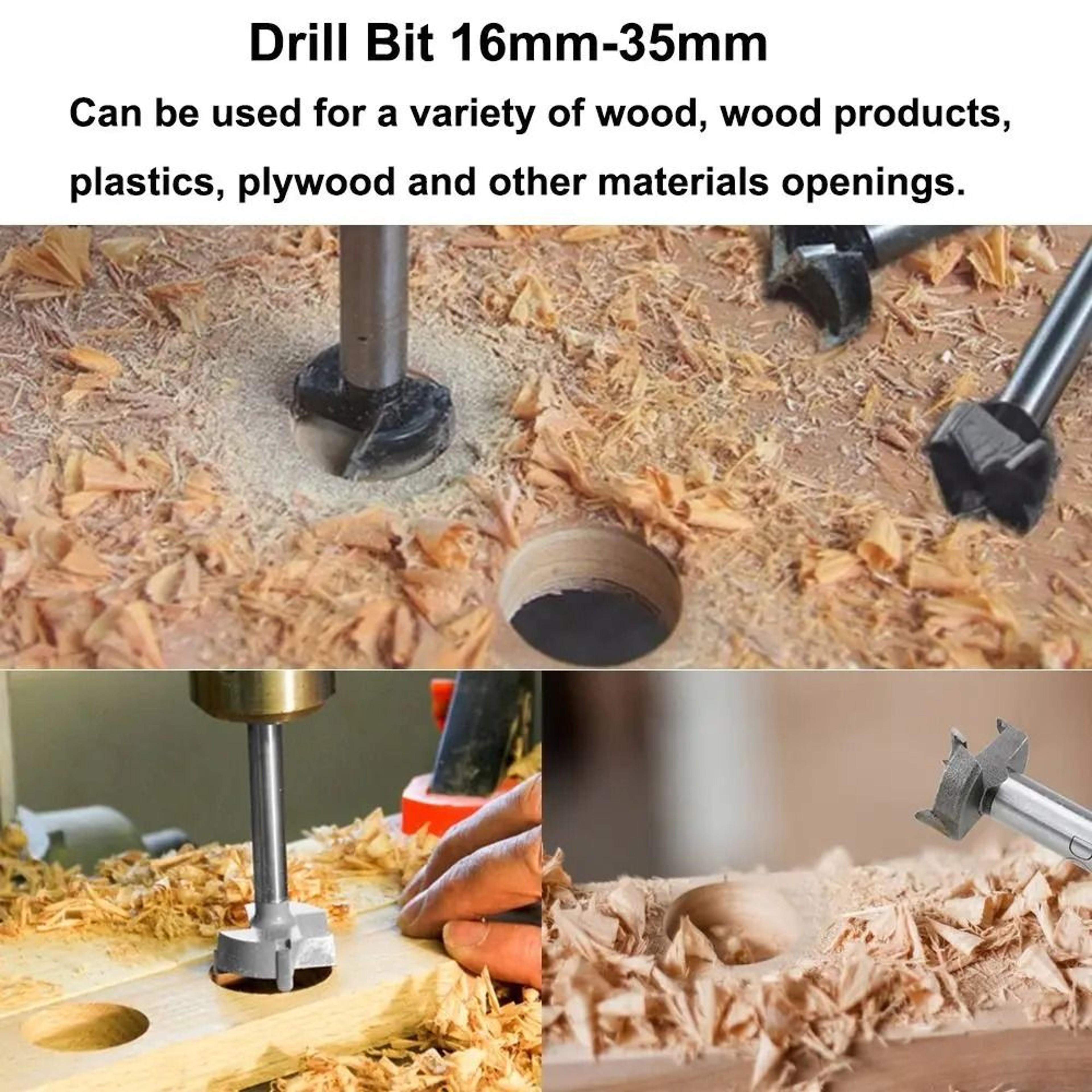 Carbide Tipped Forstner Drill Bit For Precision Wood Boring 11