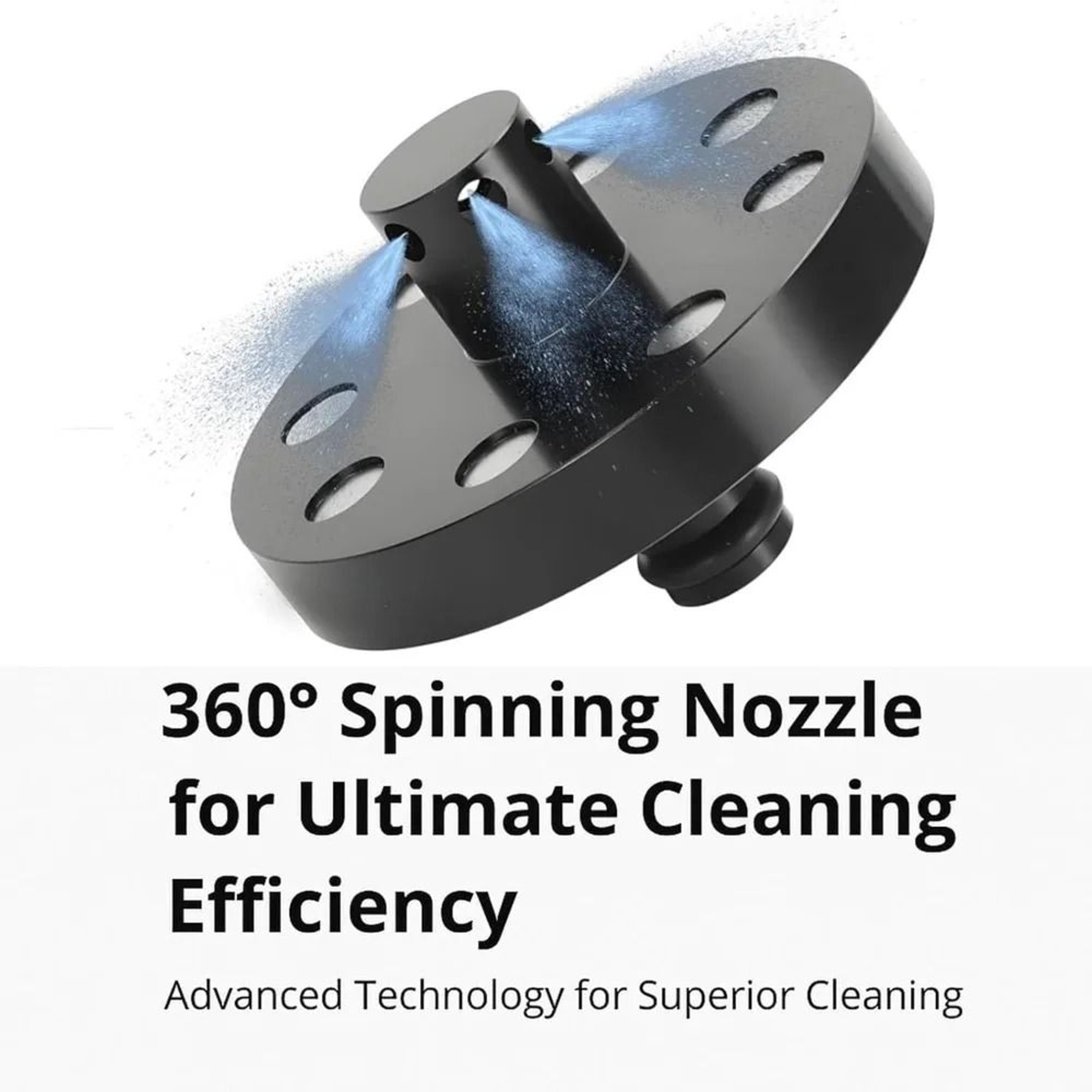 Magnetic Six Outlet Car Chassis Cleaner Flusher Kit 5