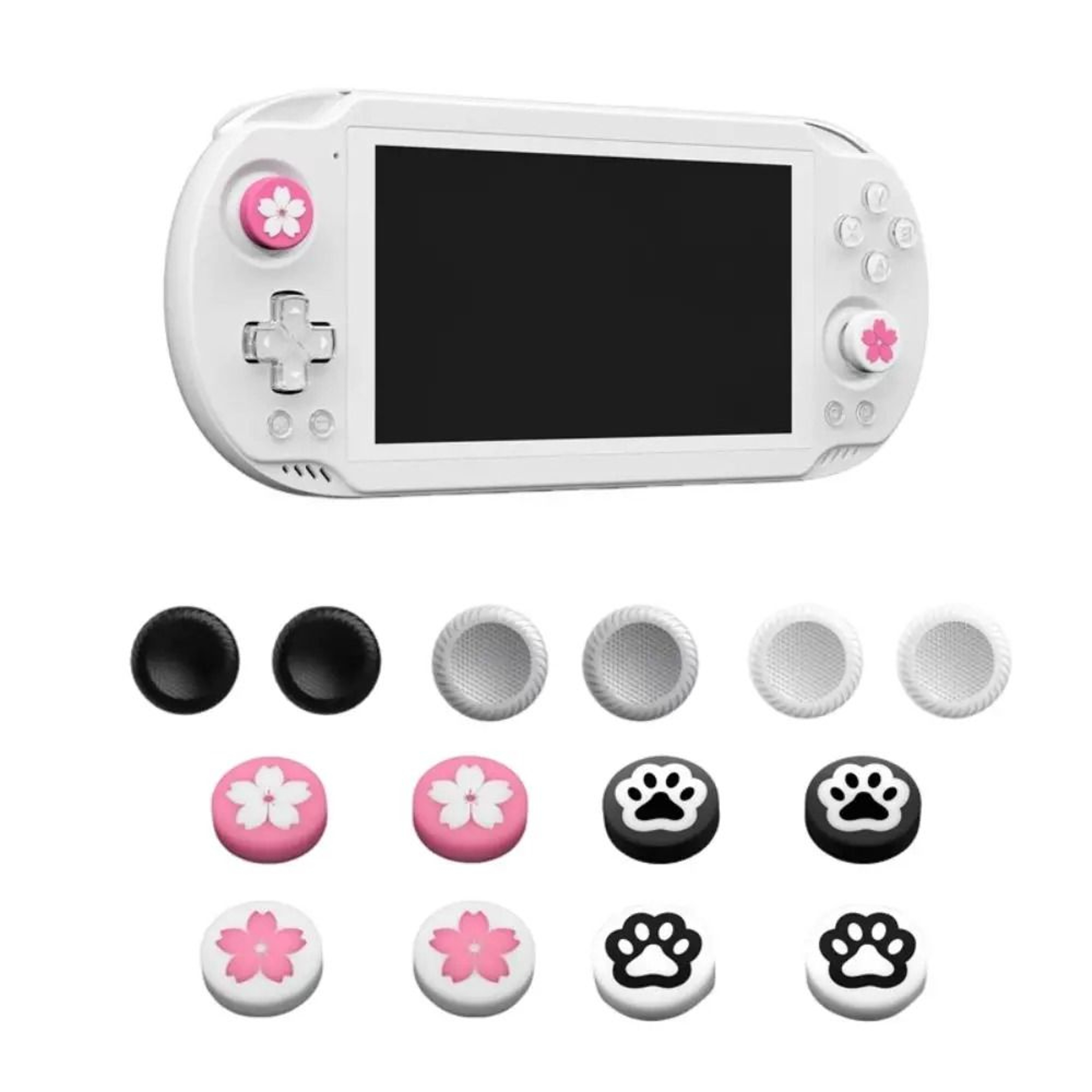 4 Piece Silicone Joystick Grip Caps For Odin 2 Series 0