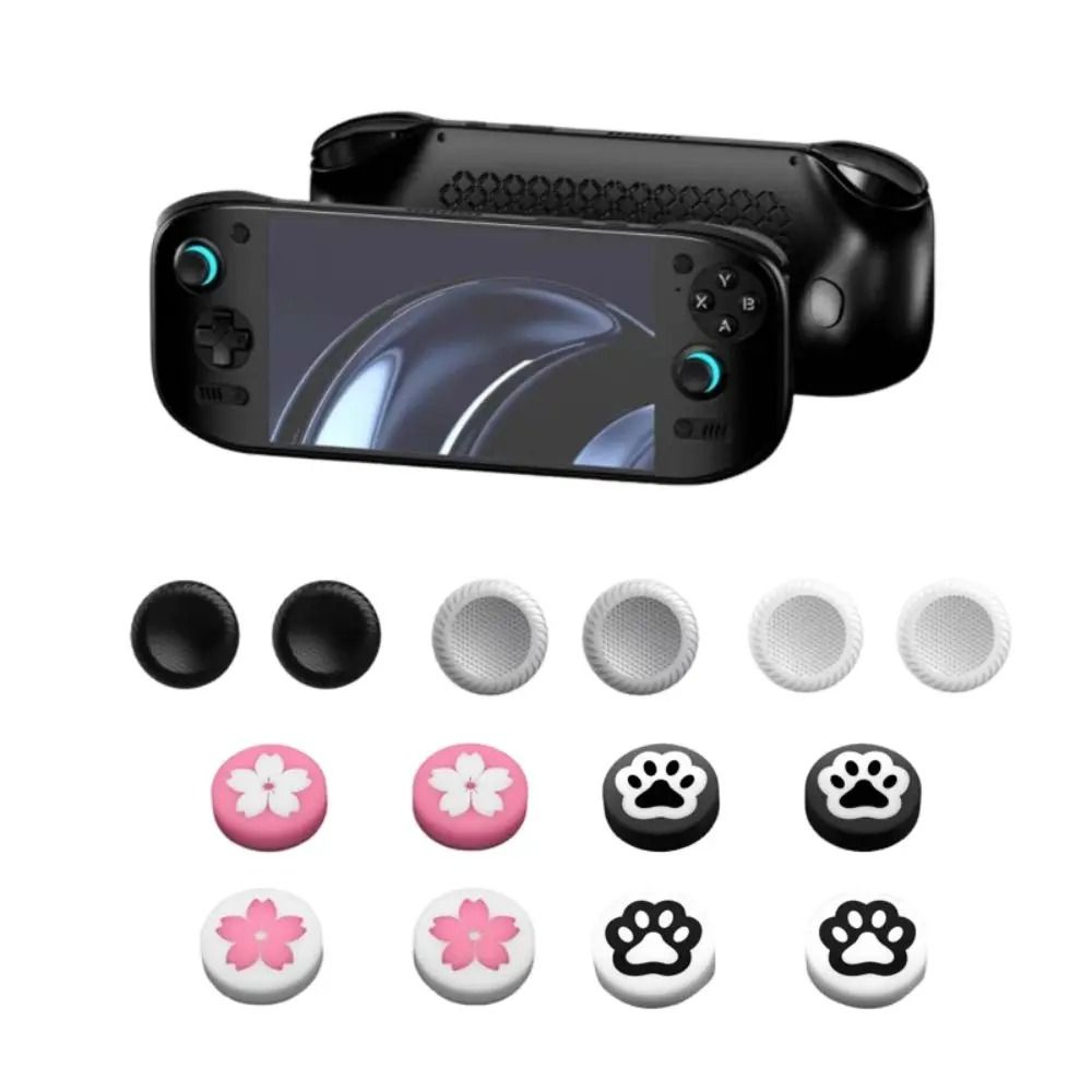 4 Piece Silicone Joystick Grip Caps For Odin 2 Series 6