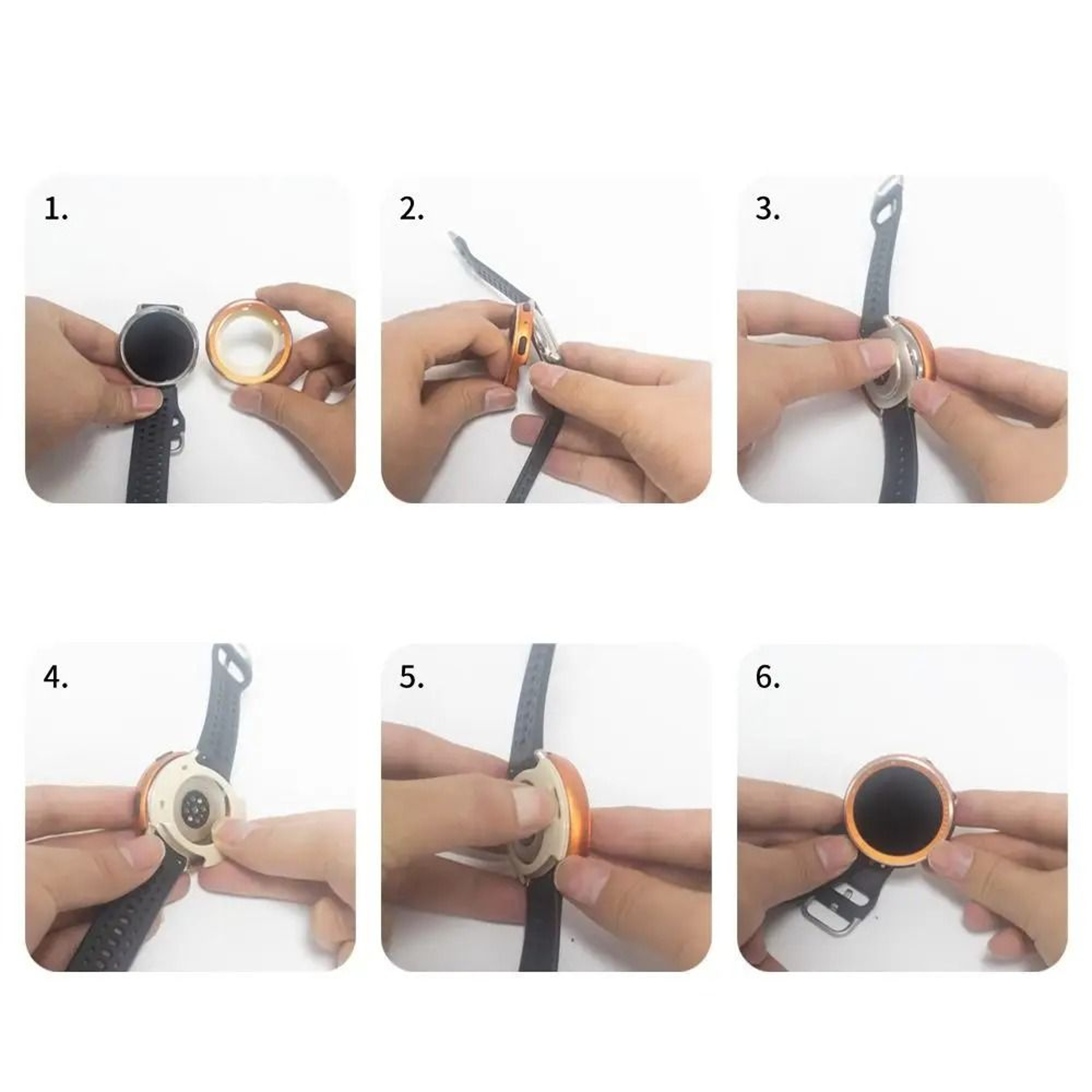 Metal Protective Bezel Case For Amazfit Active 2 Round 9