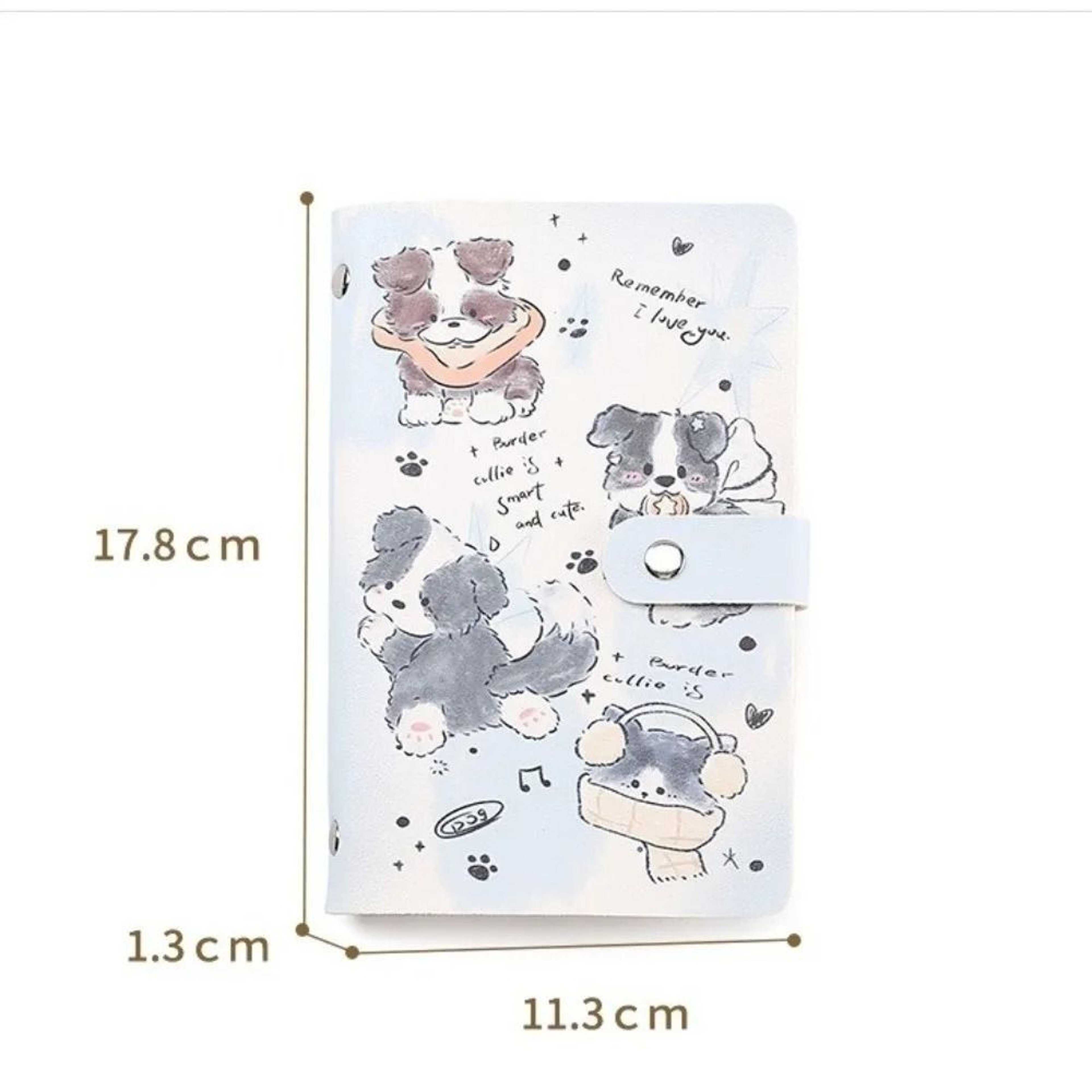 Cute Dog 100 Envelope Savings Challenge Binder 4