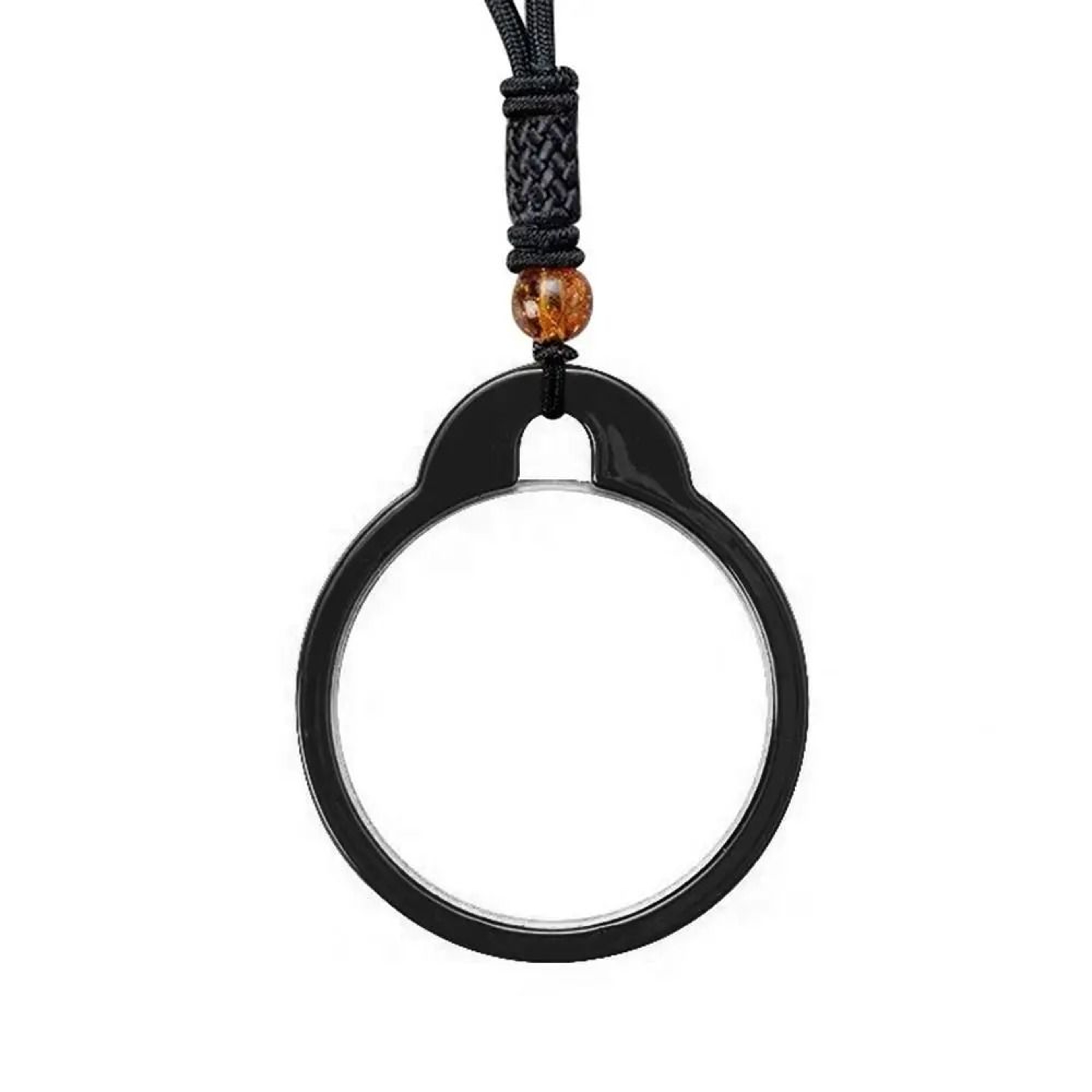 Wearable Magnifying Glass Necklace Reading Pendant 6