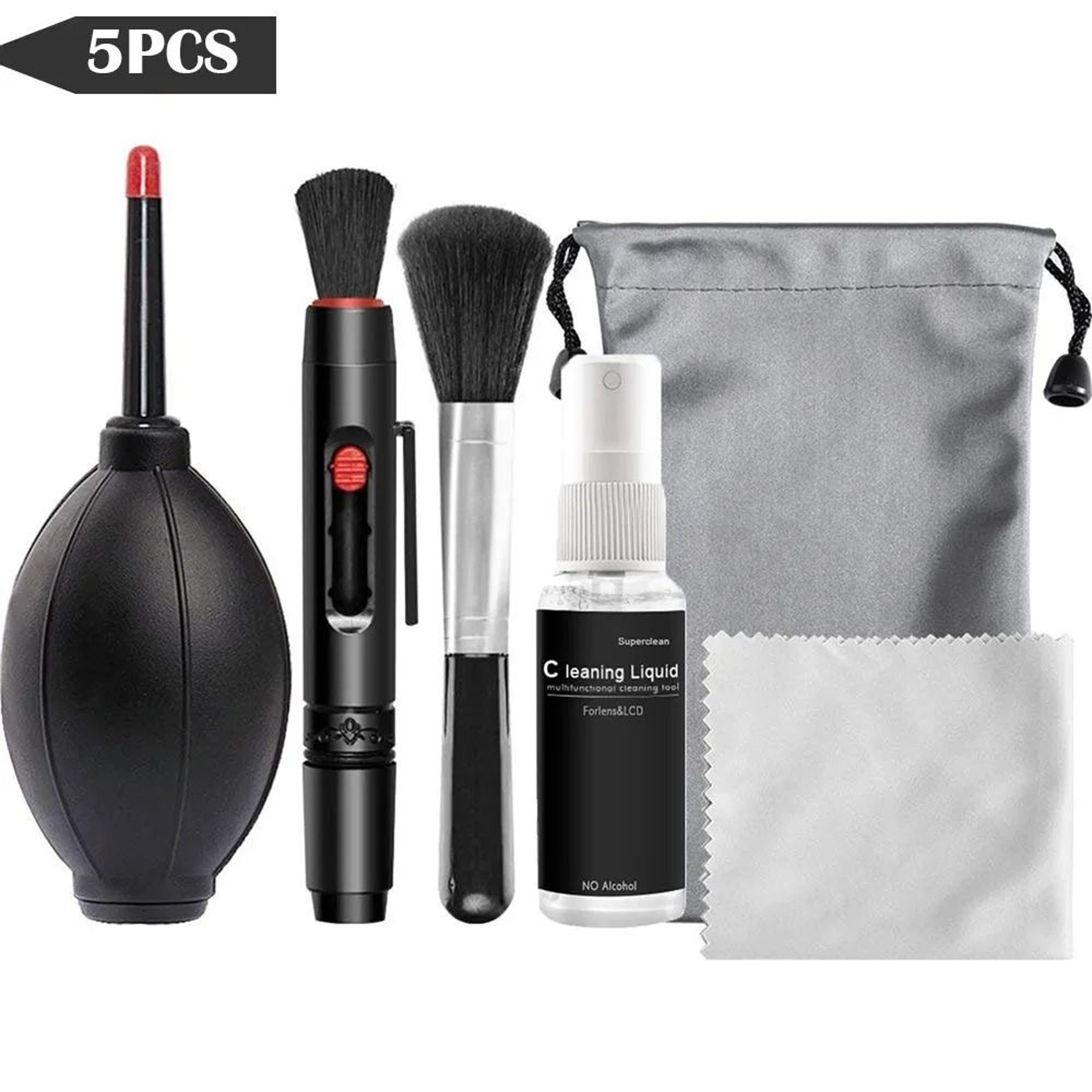 Professional Camera Lens Cleaning Kit With Air Blower 1