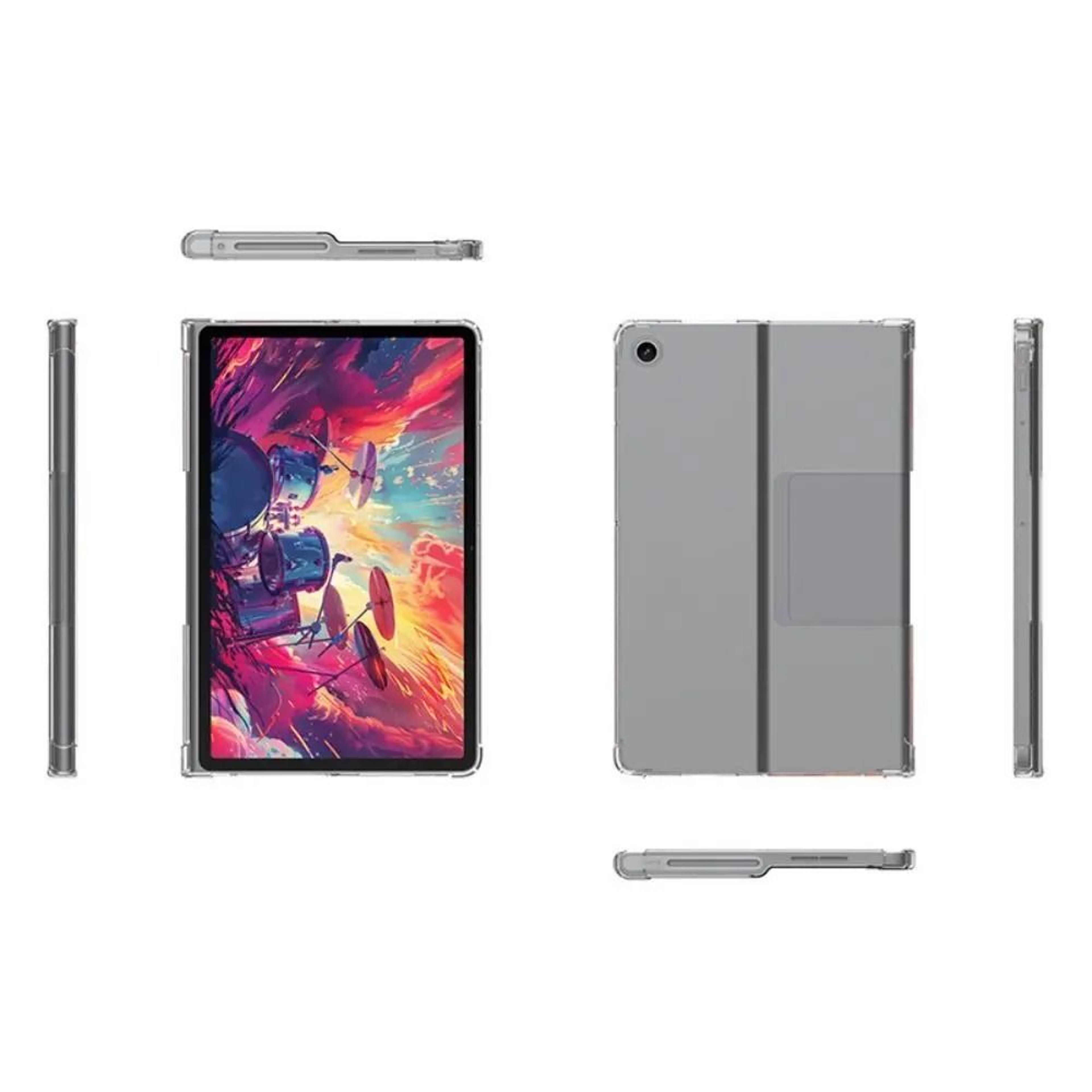 Lenovo Tab Plus Case Clear Ultra Slim TPU Protective Cover 0
