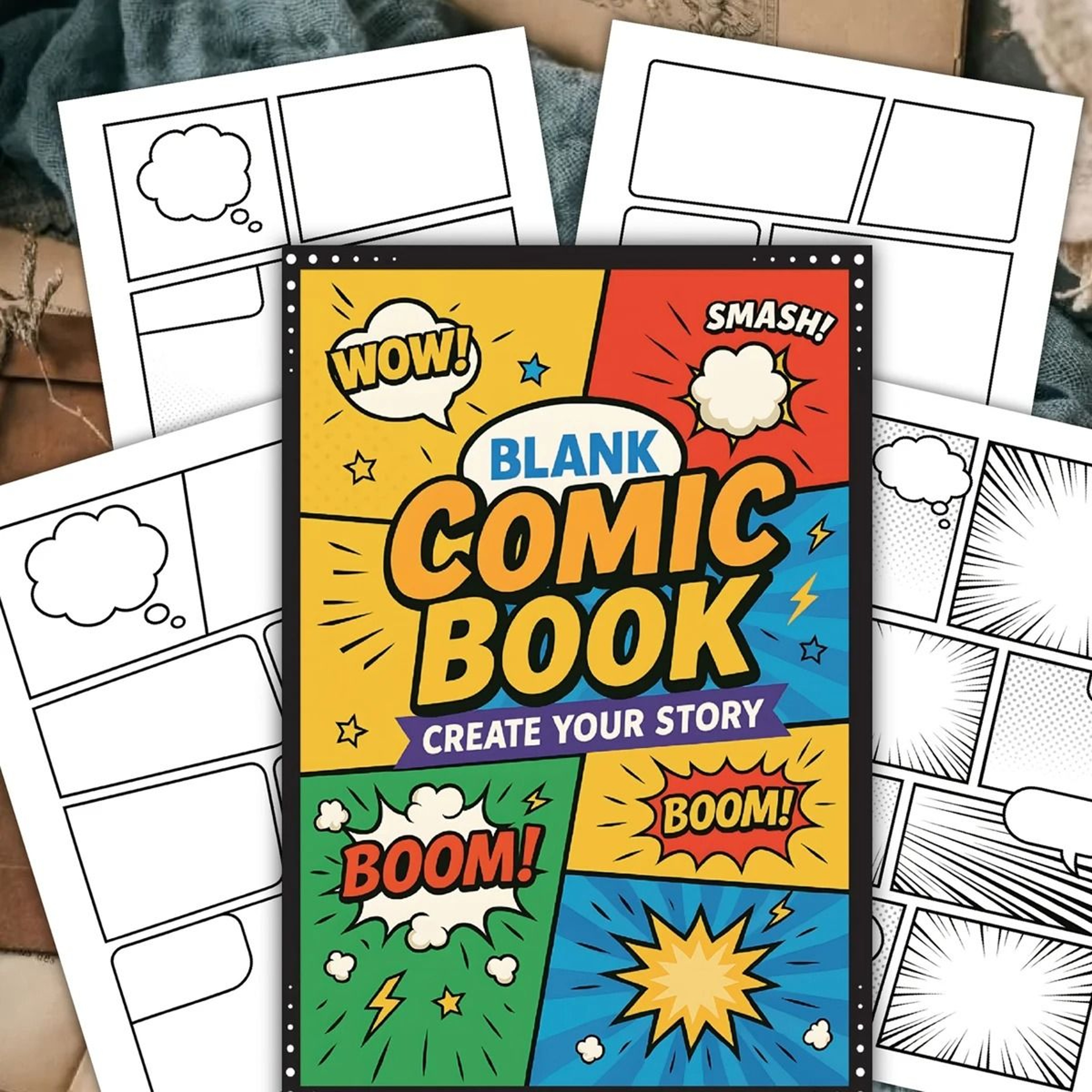 30 Sheet Manga Sketchbook And Comic Drawing Book 1