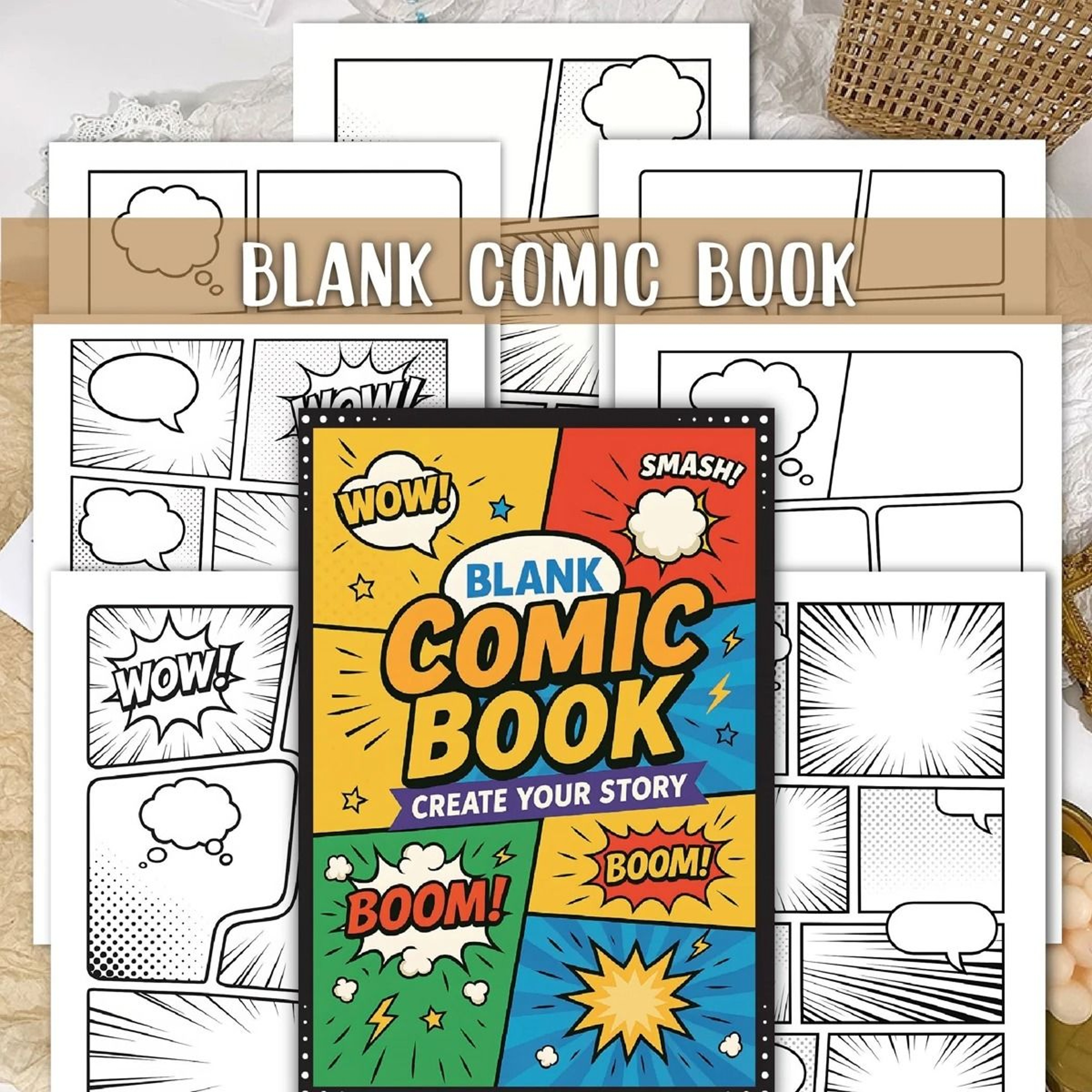 30 Sheet Manga Sketchbook And Comic Drawing Book 3