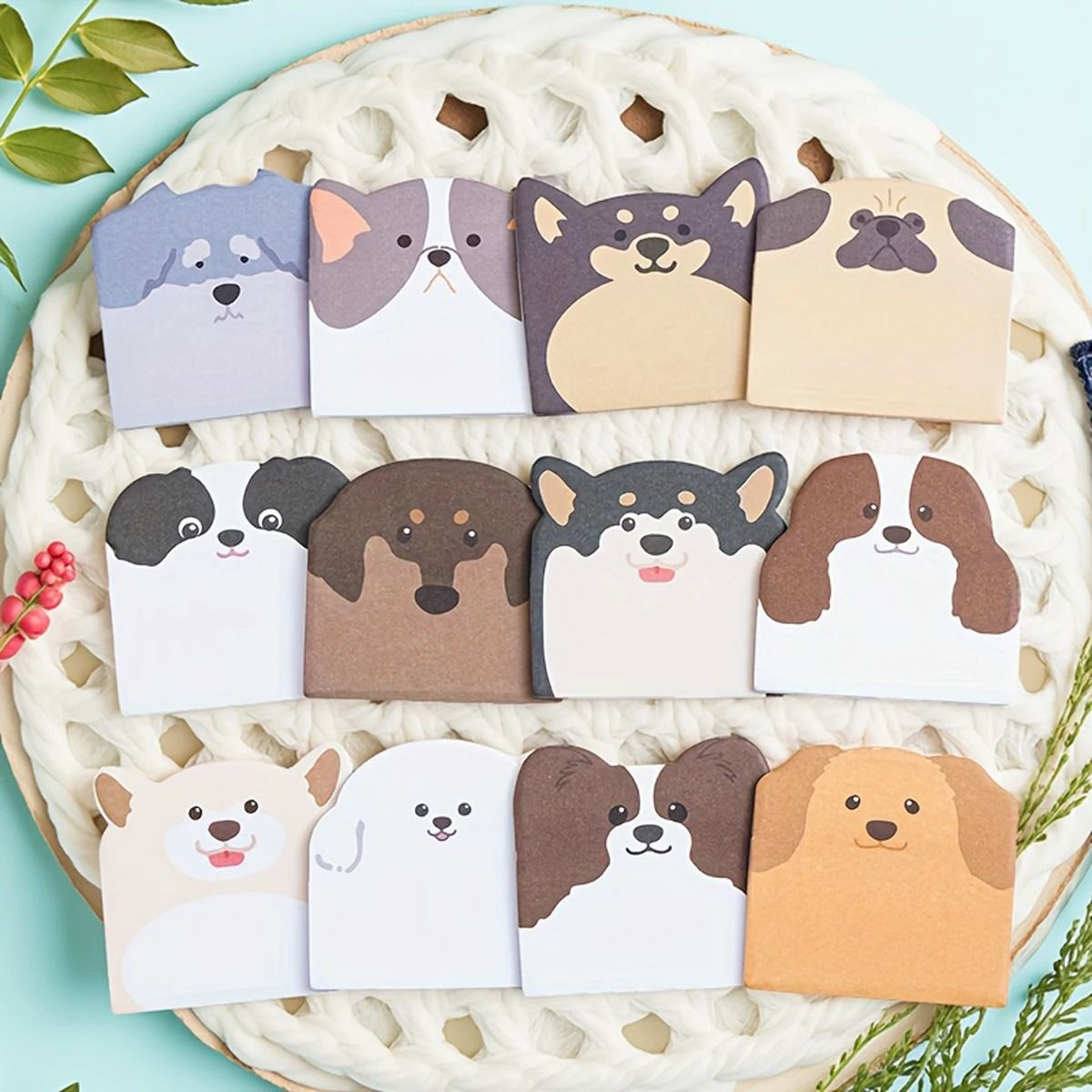 240 Piece Cute Animal Sticky Notes Set For School And Office 1