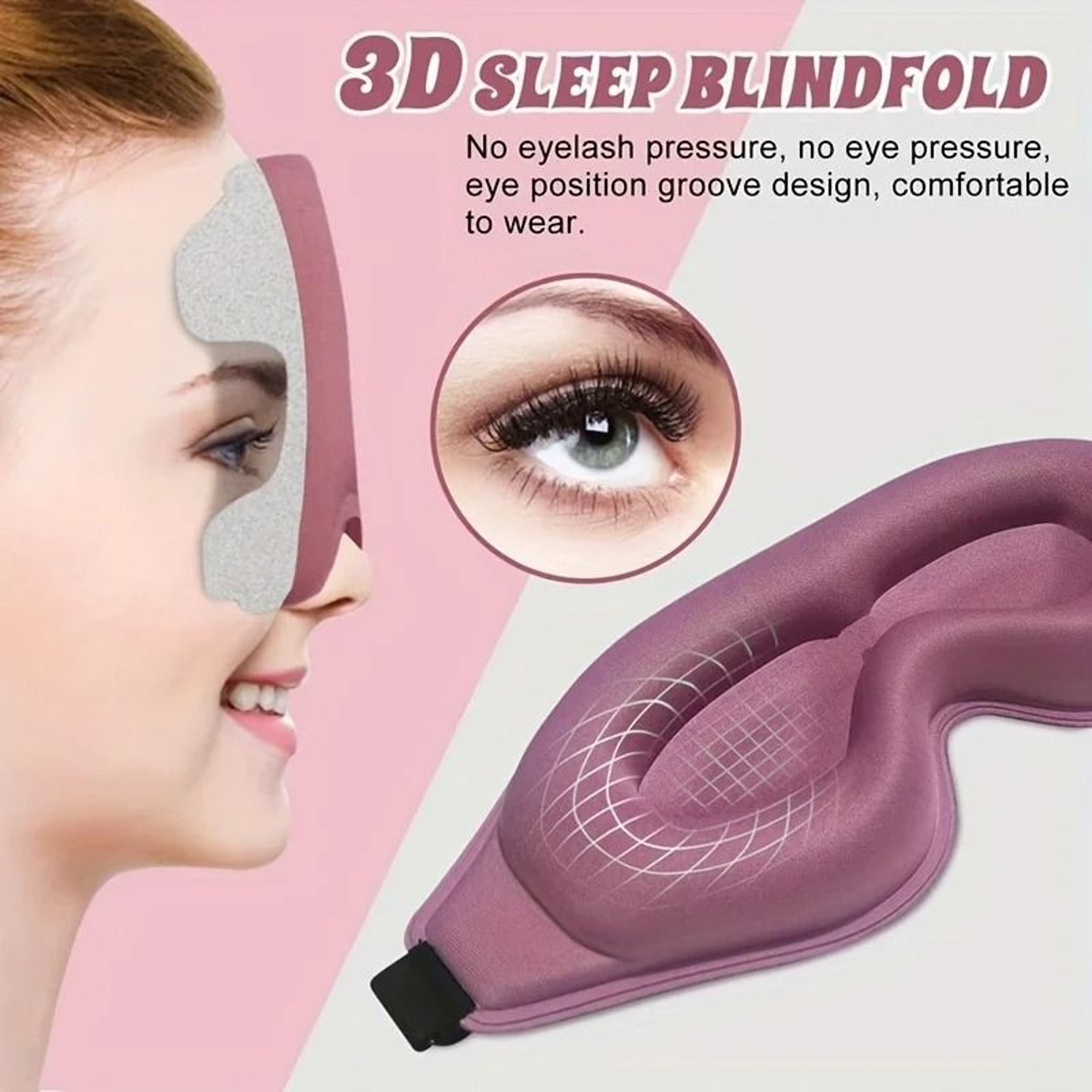 Deep Contour Adjustable Sleep Mask 7