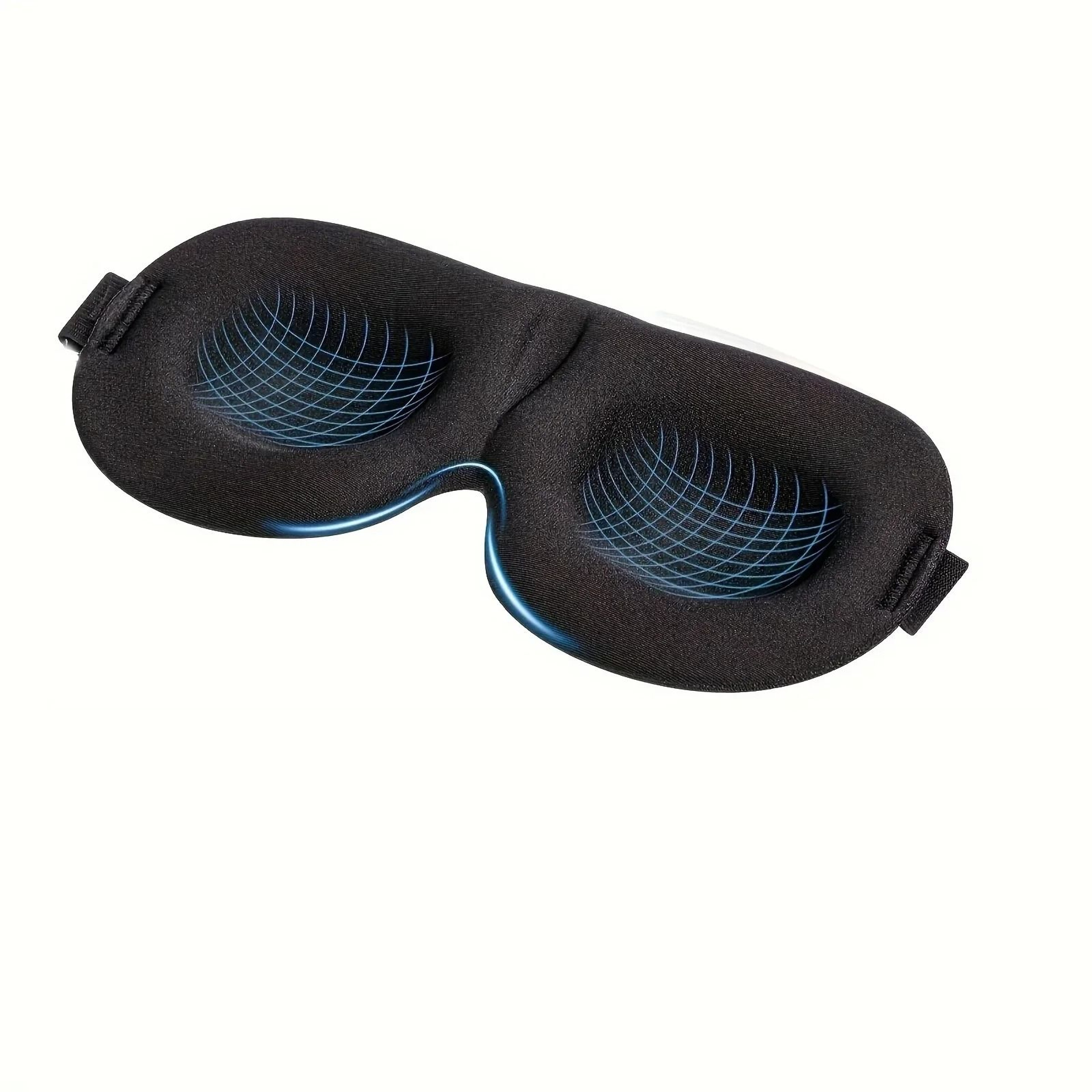 Two Piece Deep Contour Light Blocking Sleep Mask Set 1