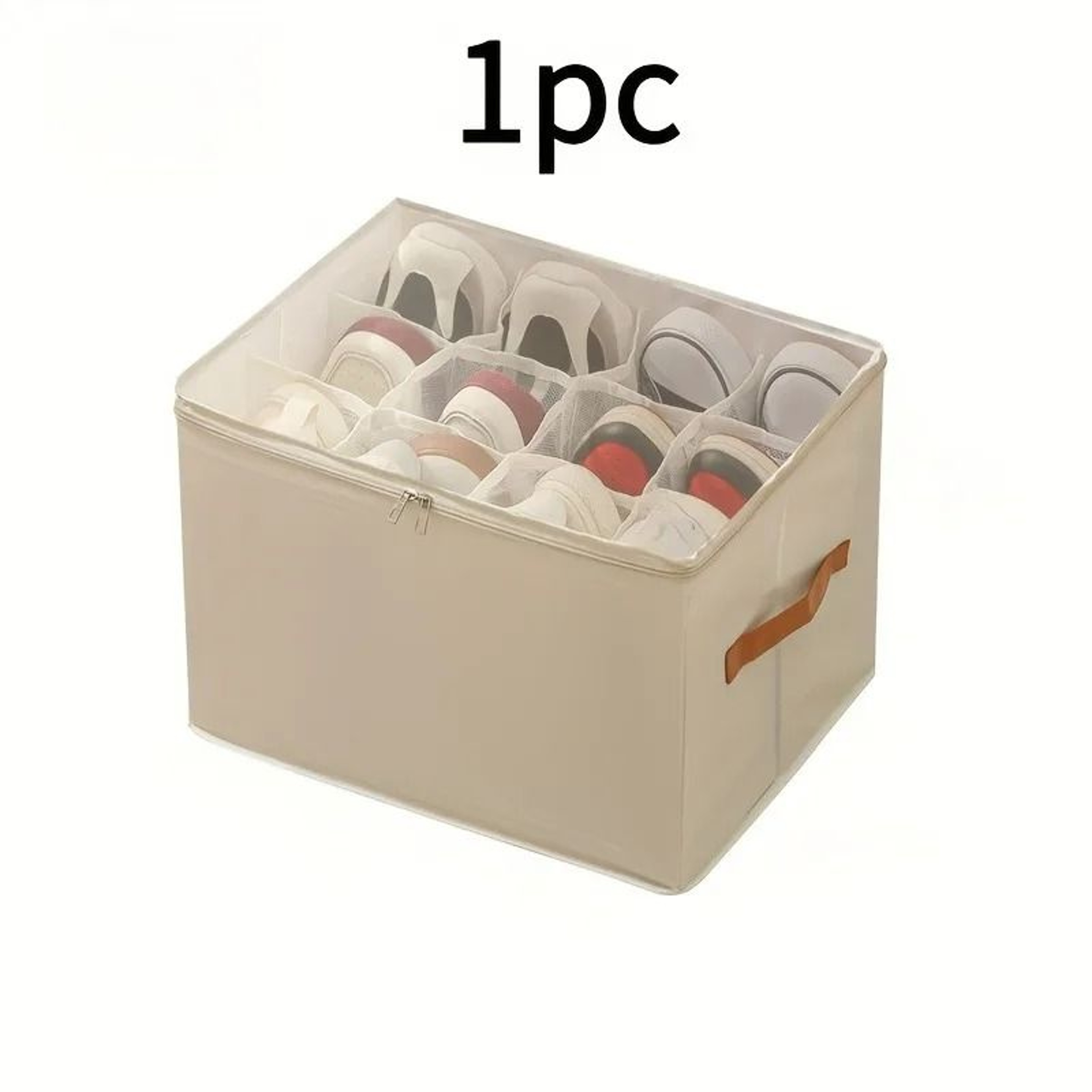Foldable Oxford Storage Box With Clear Lid For Organized Closets 2