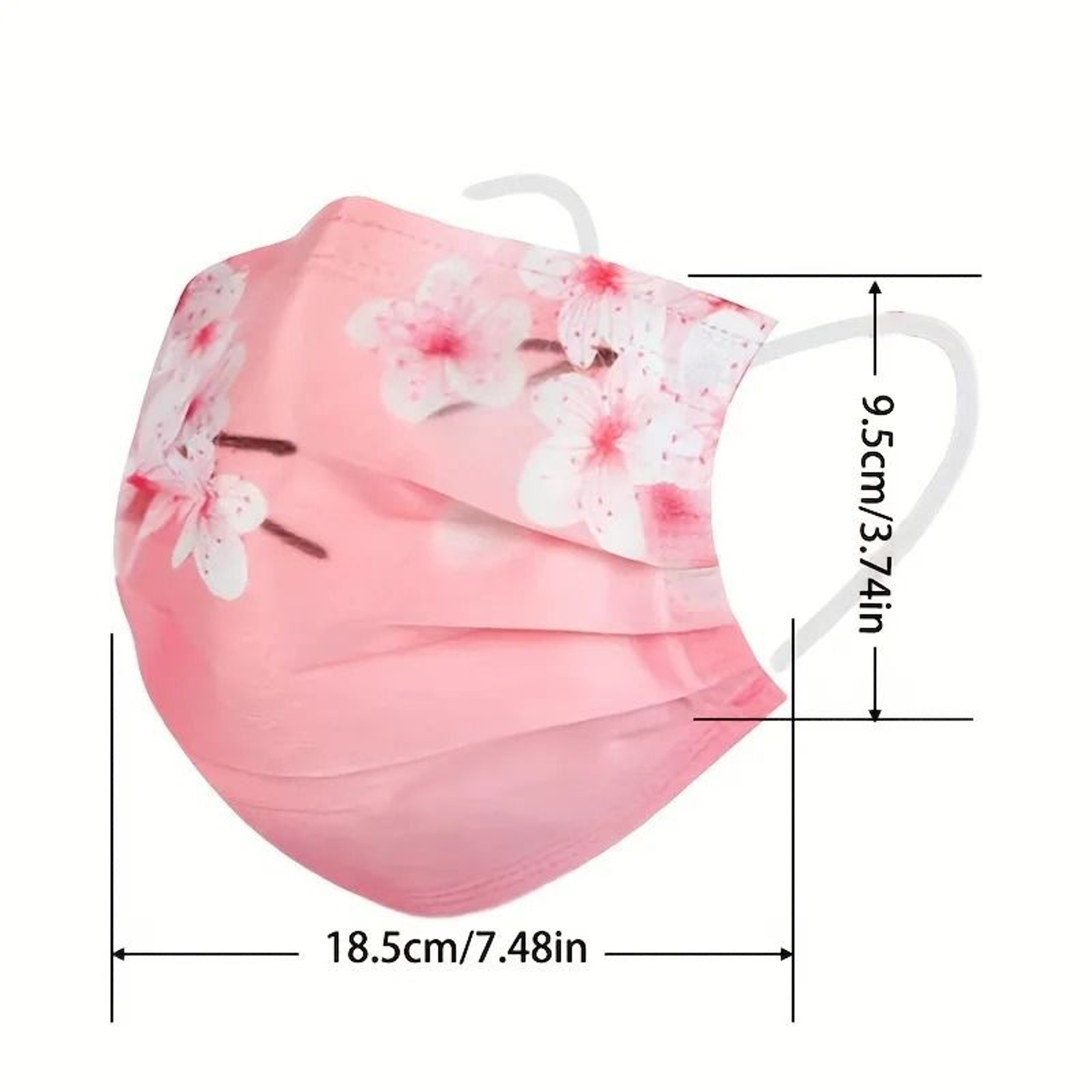 Floral Starry Sky Three Layer Face Masks For Everyday Style 4
