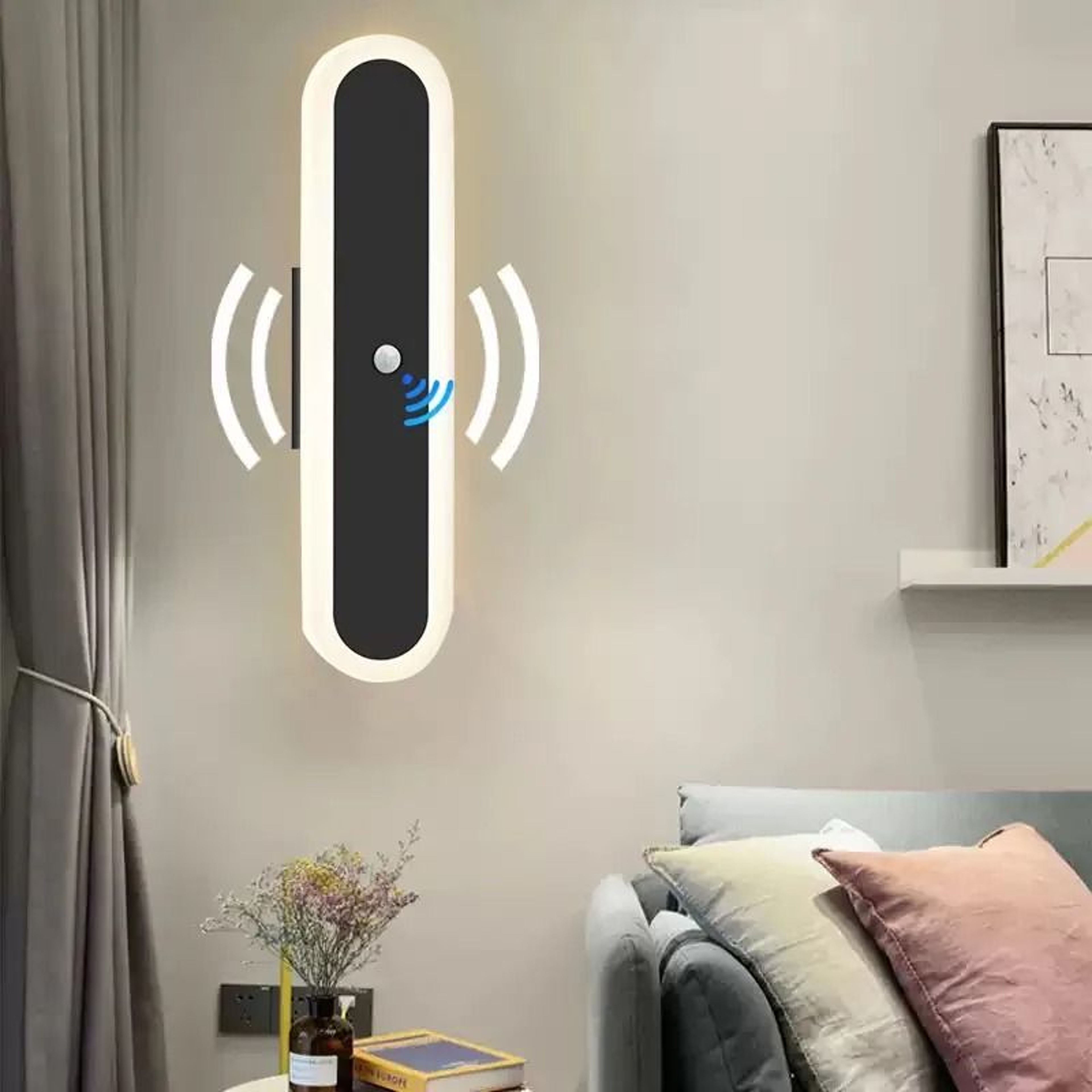 Rechargeable Motion Sensor Wall Light For Effortless Indoor Nighttime Illumination 2