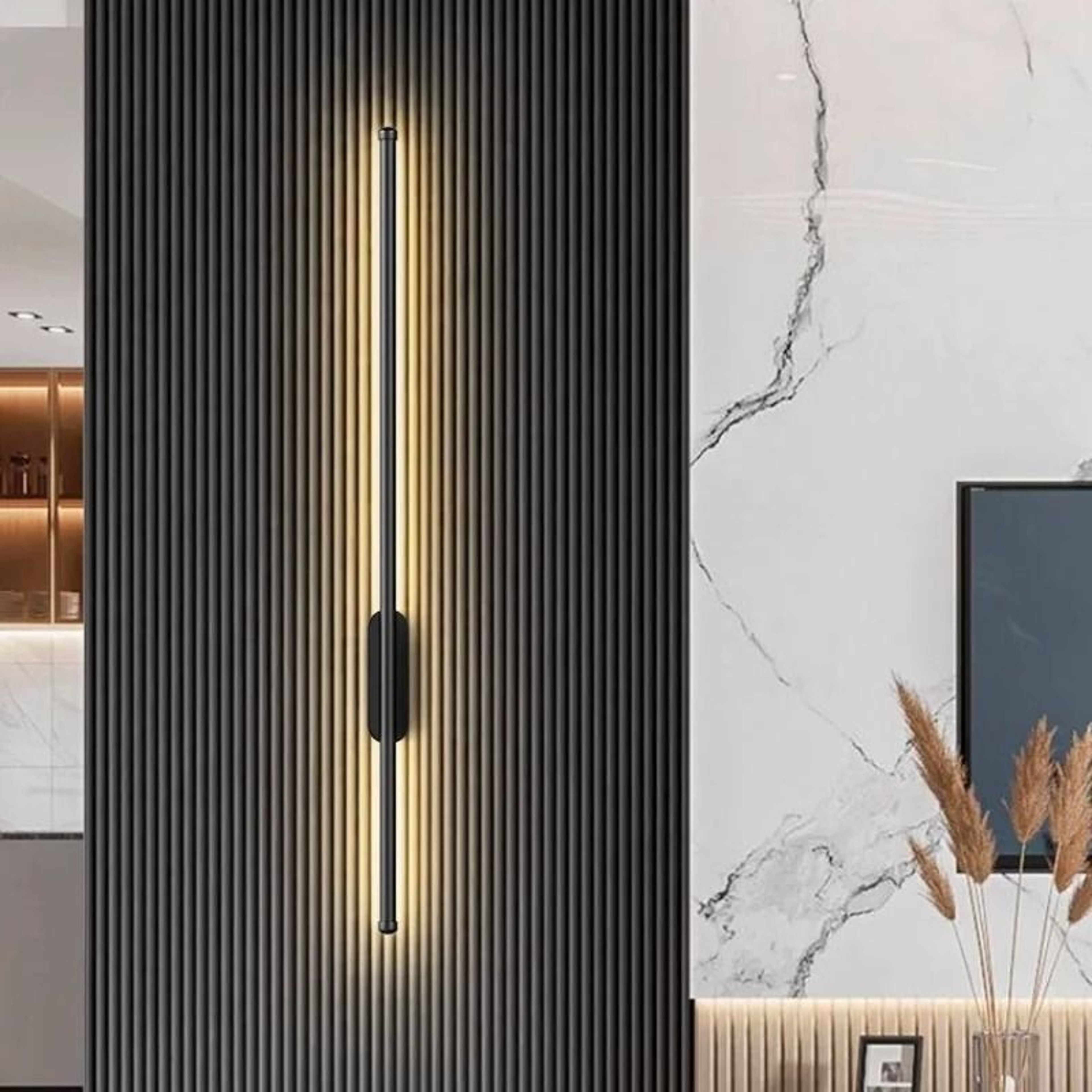 USB Rechargeable LED Wall Lamp With Remote Control And Tricolor Dimming 6