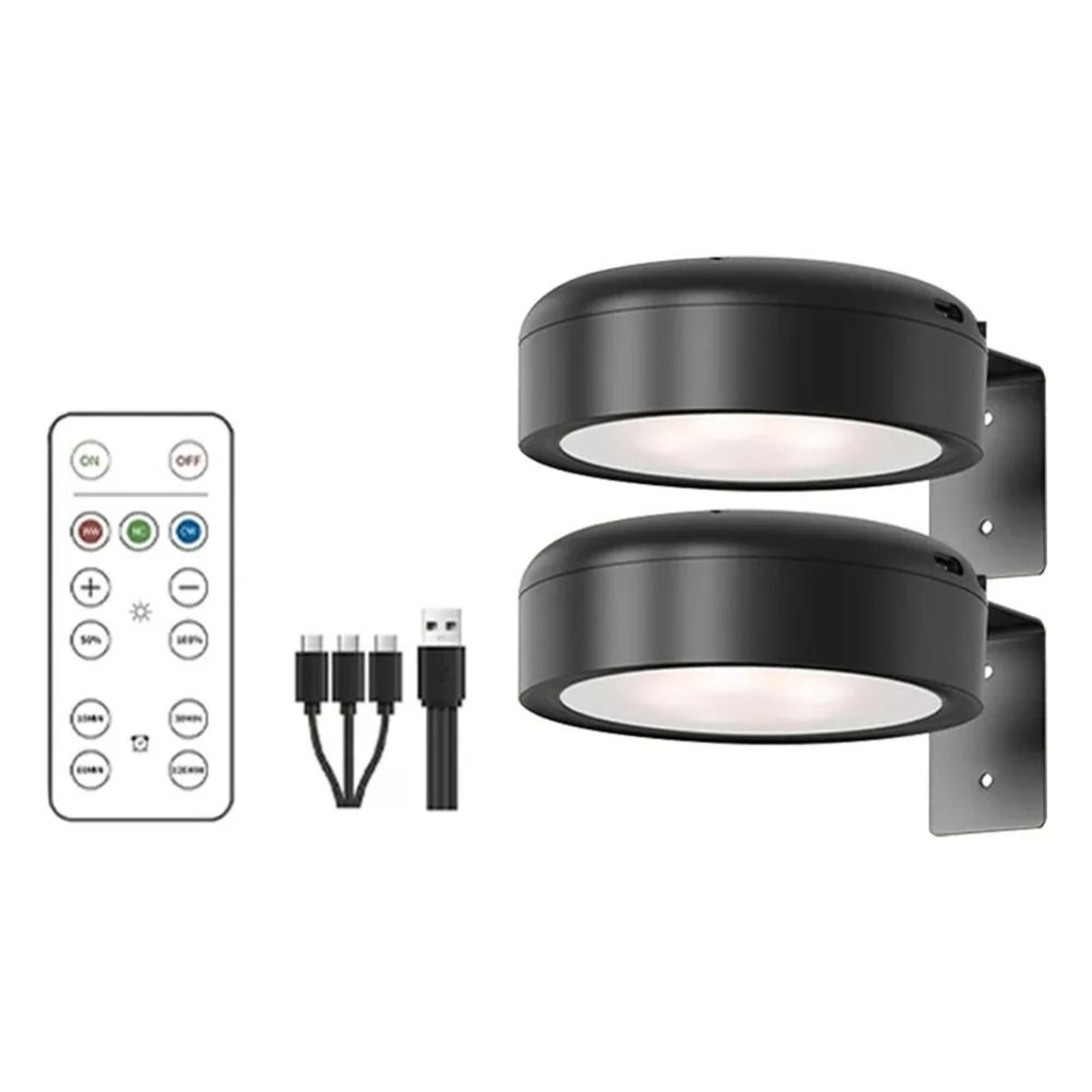Magnetic Rechargeable LED Picture Light With Remote Timer 4