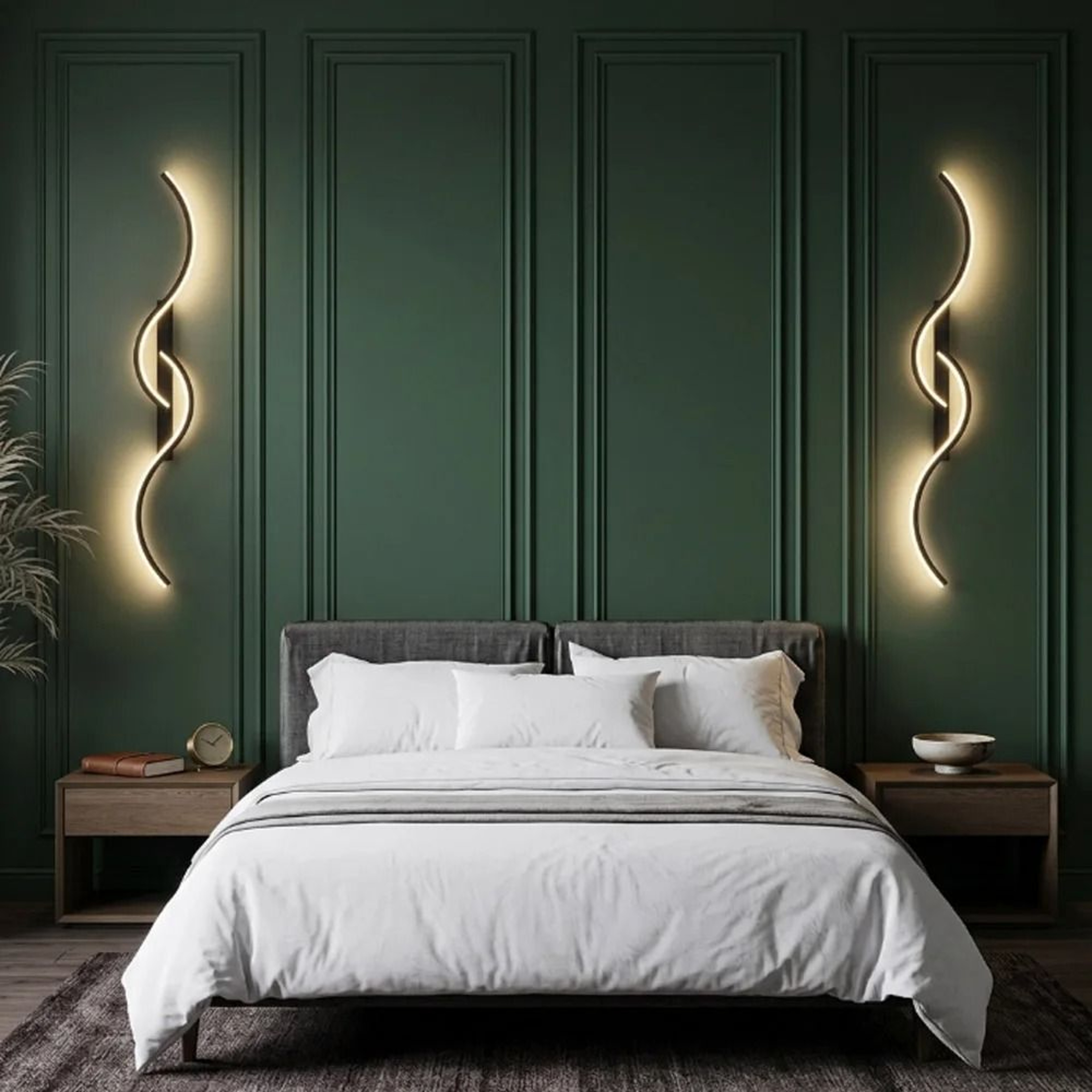 Rechargeable 60CM 80CM LED Wall Sconce With Remote Control 0
