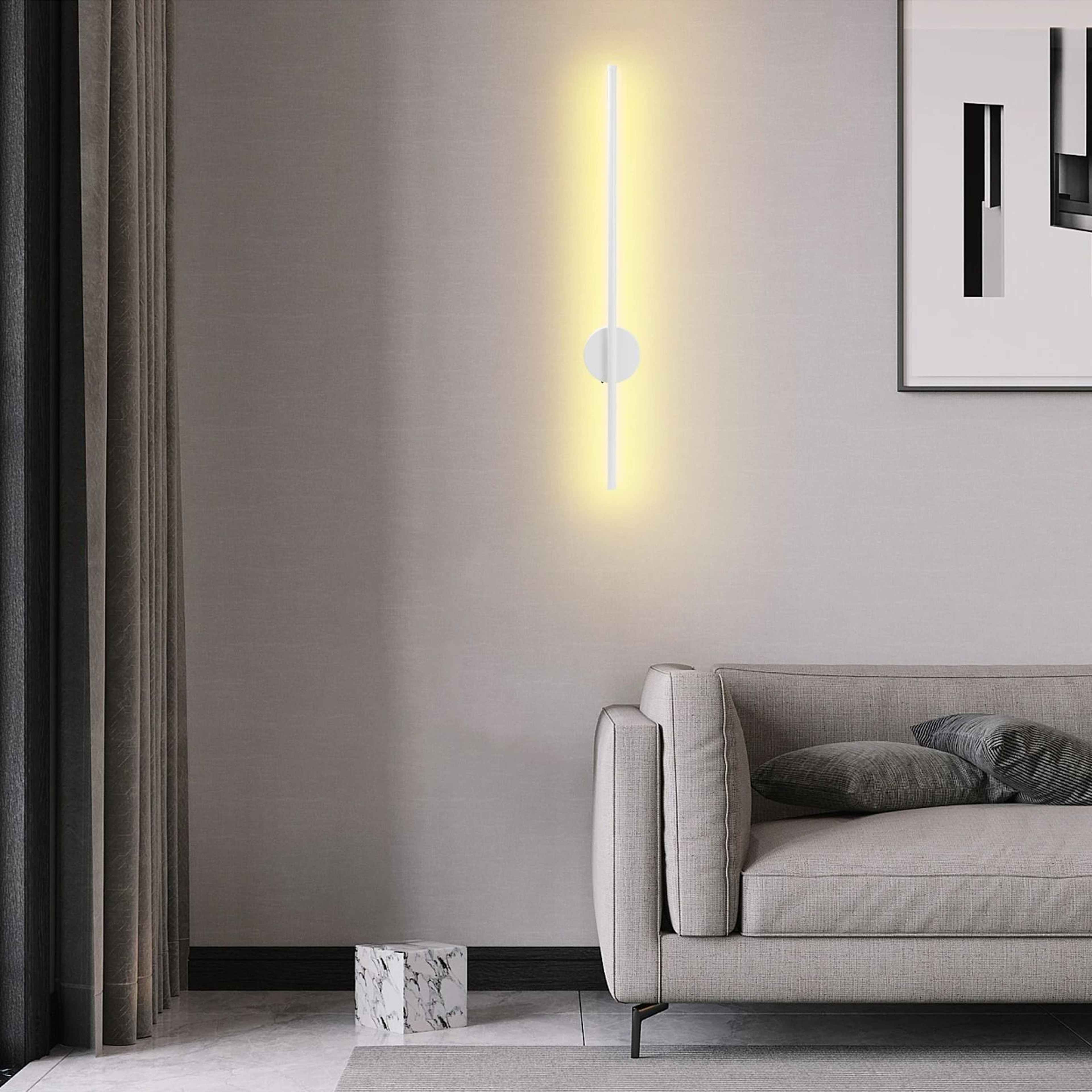 Modern Rechargeable LED Wall Light With Remote Control 1