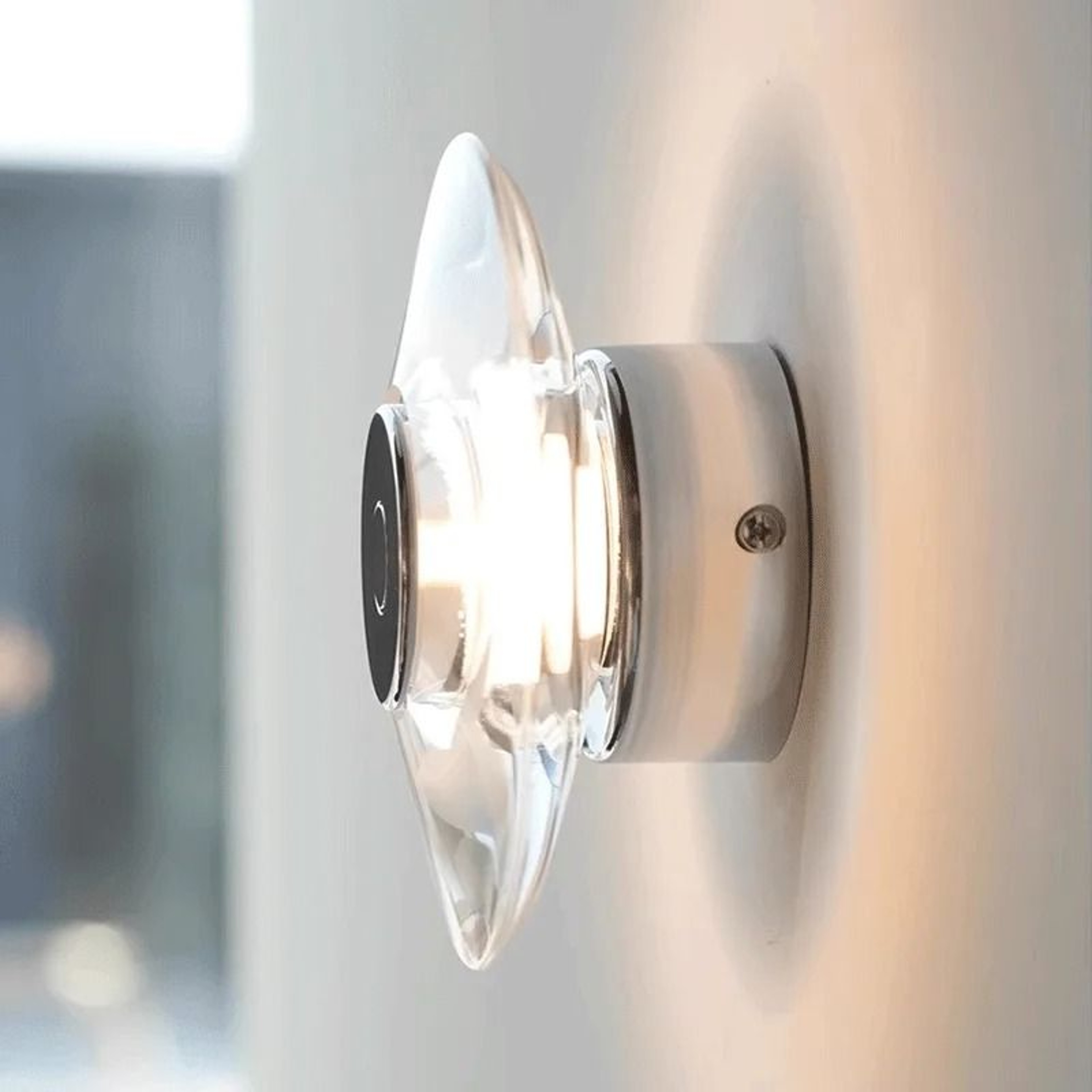 Modern Round Crystal LED Wall Sconce 8