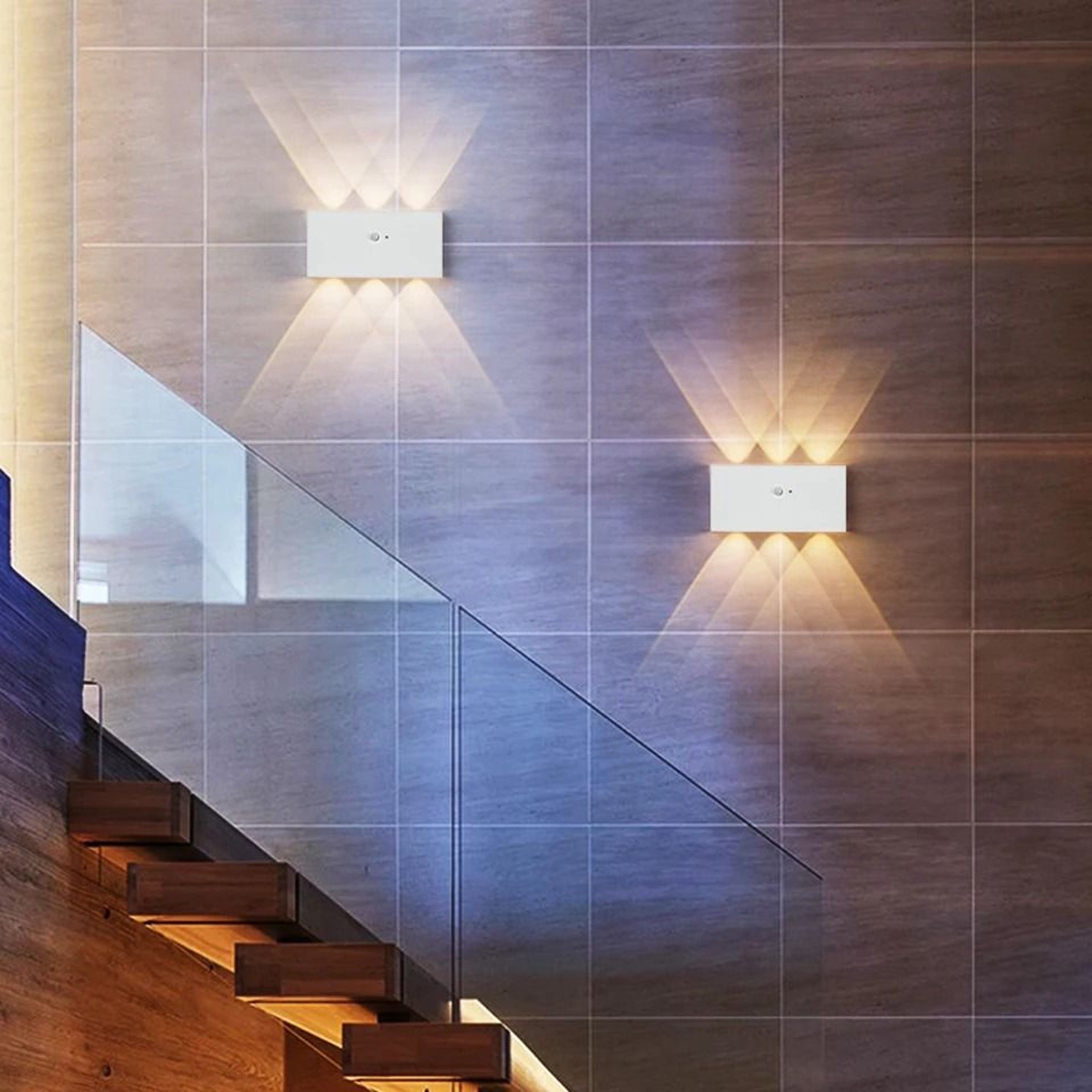 4000mAh Rechargeable Motion Sensor LED Wall Light 11