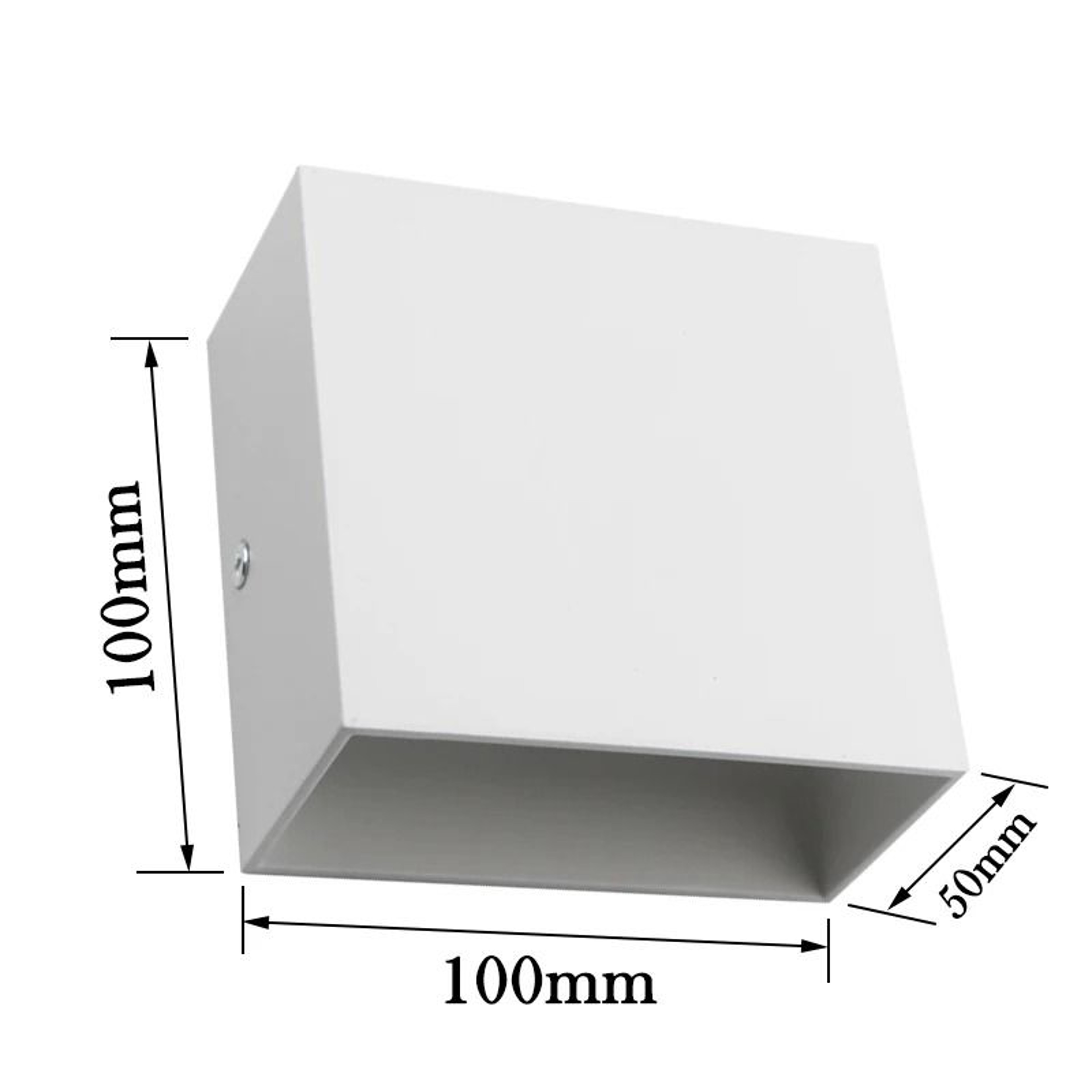 LumaCast 6W White Up Down LED Wall Sconce 5