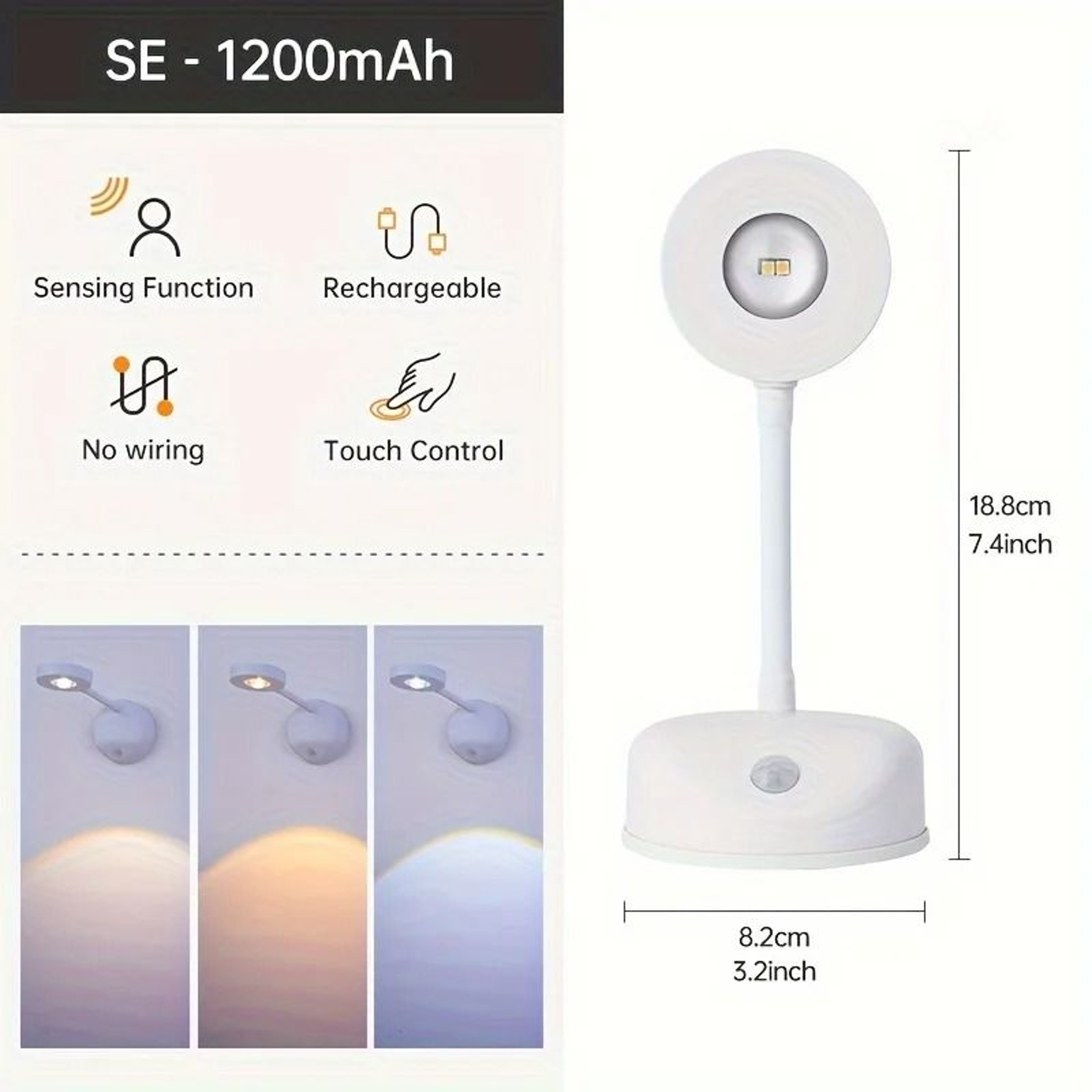 ArtSense Rechargeable Motion Sensor Painting Spotlight 2