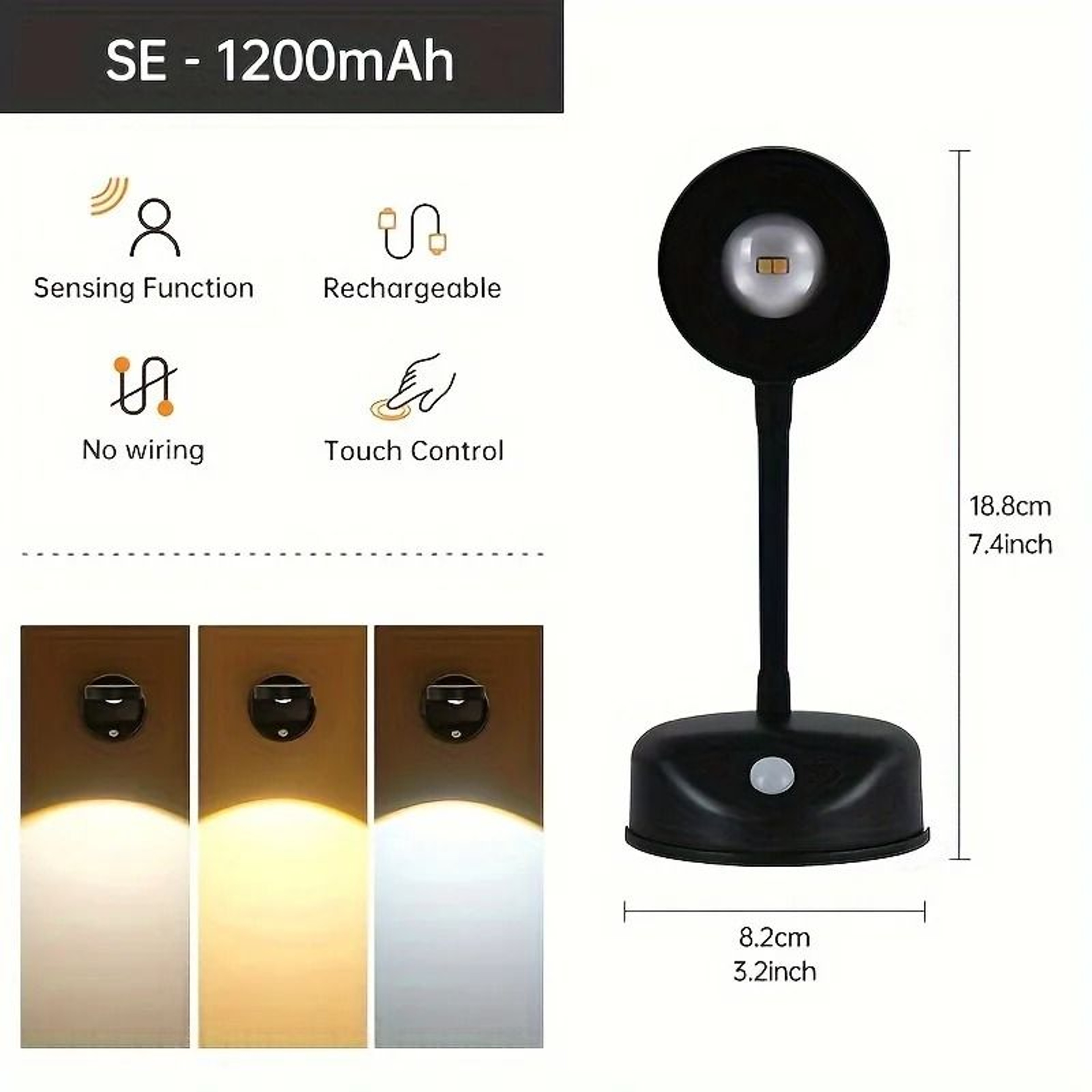 ArtSense Rechargeable Motion Sensor Painting Spotlight 1