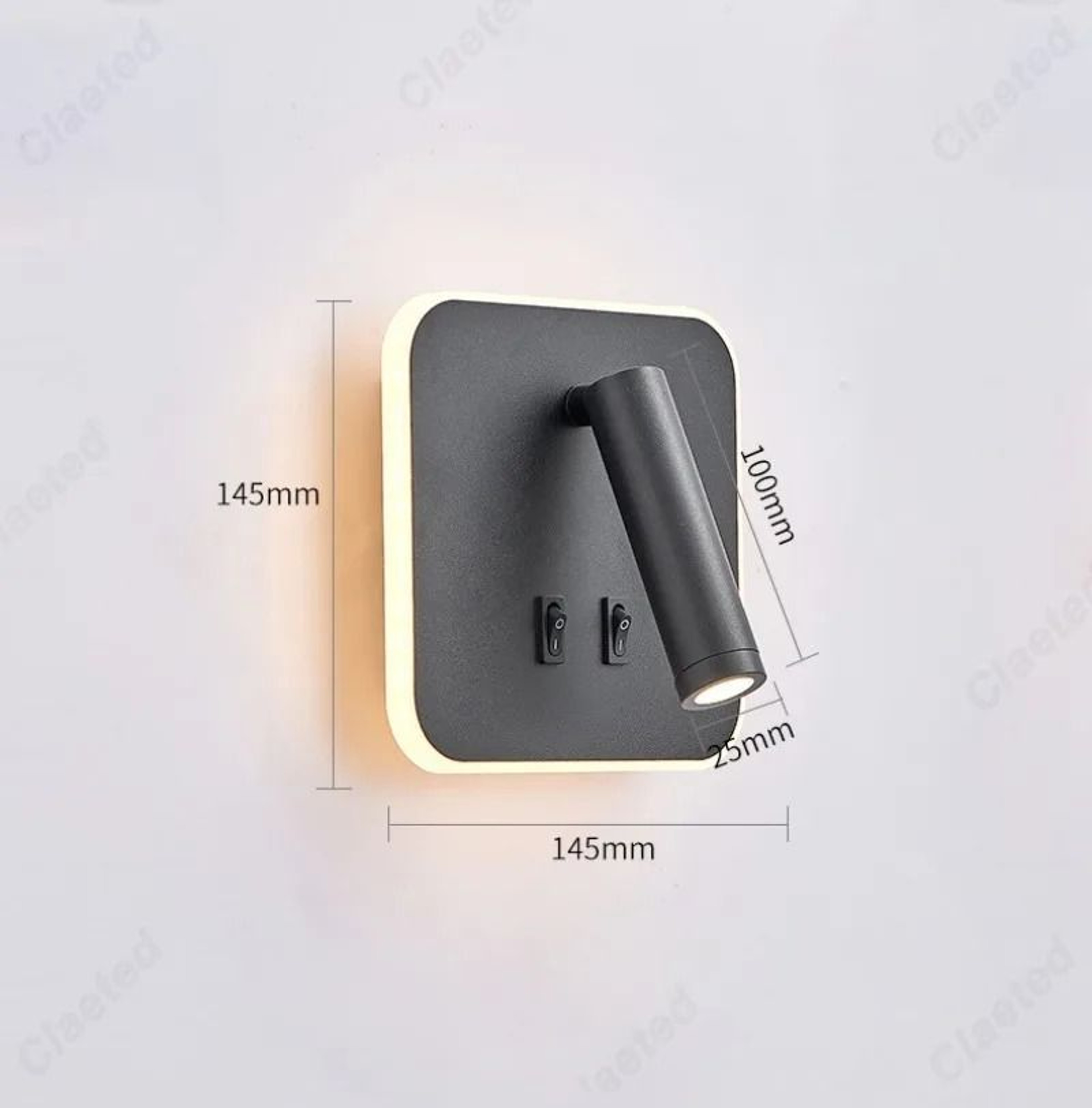 Adjustable LED Reading Wall Lamp With Wireless And USB Charging 14