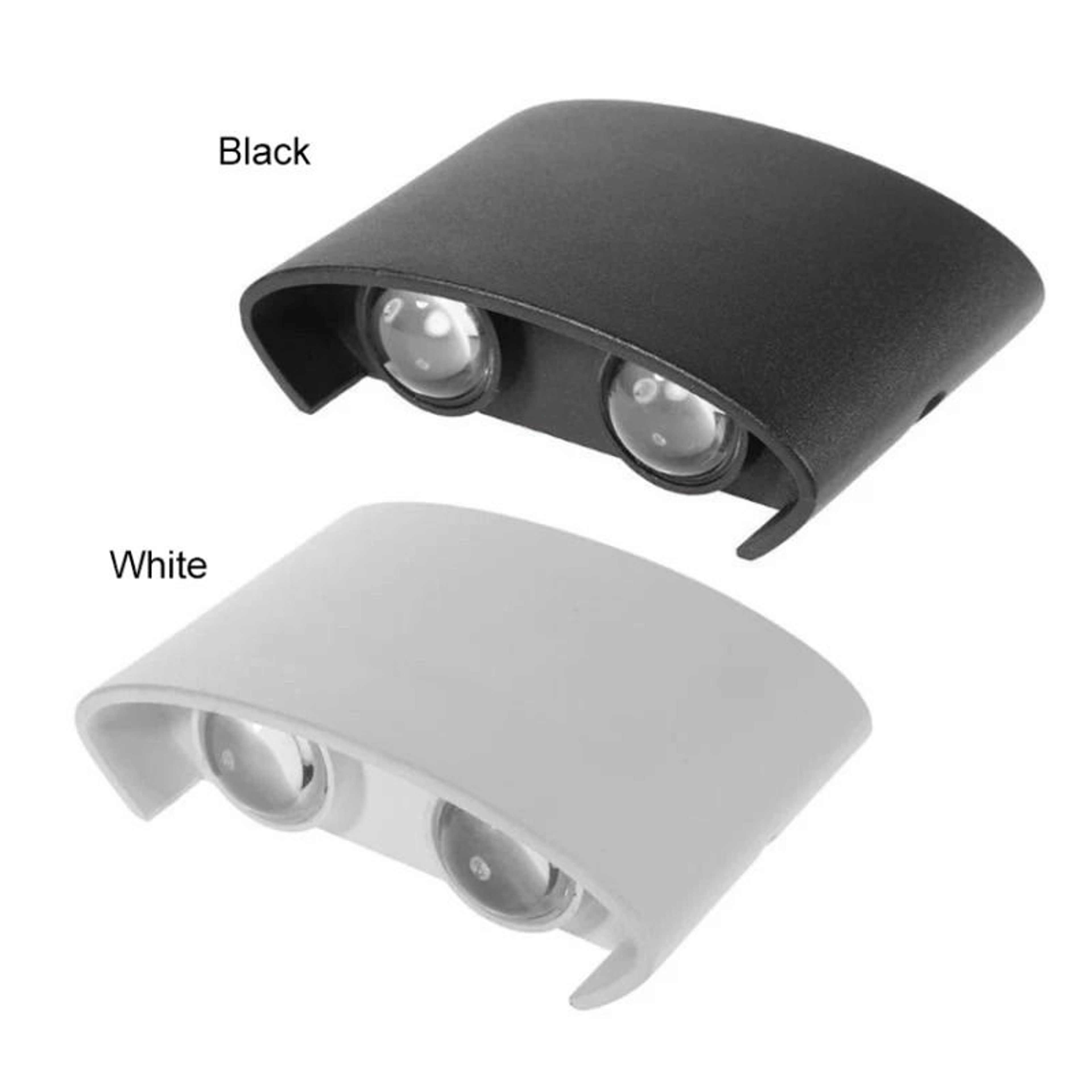 Modern White LED Up Down Wall Light For Indoor And Outdoor Spaces 10