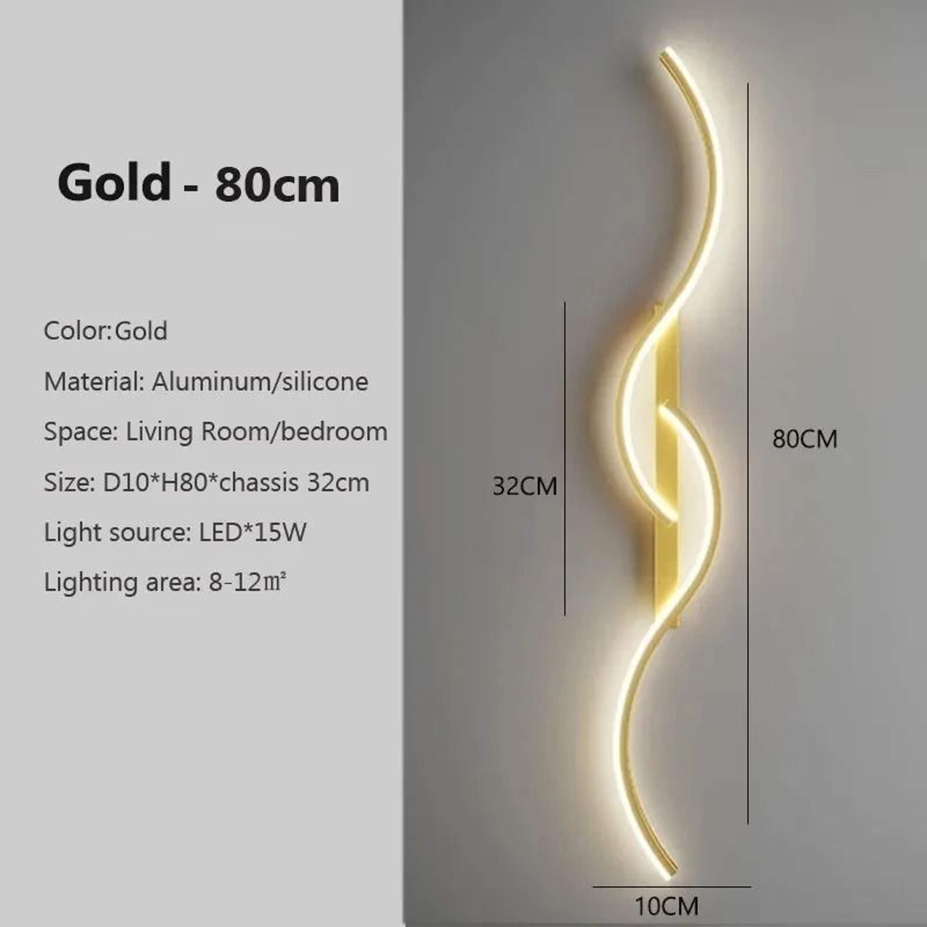 Modern Linear LED Wall Light Minimalist Wall Sconce 5