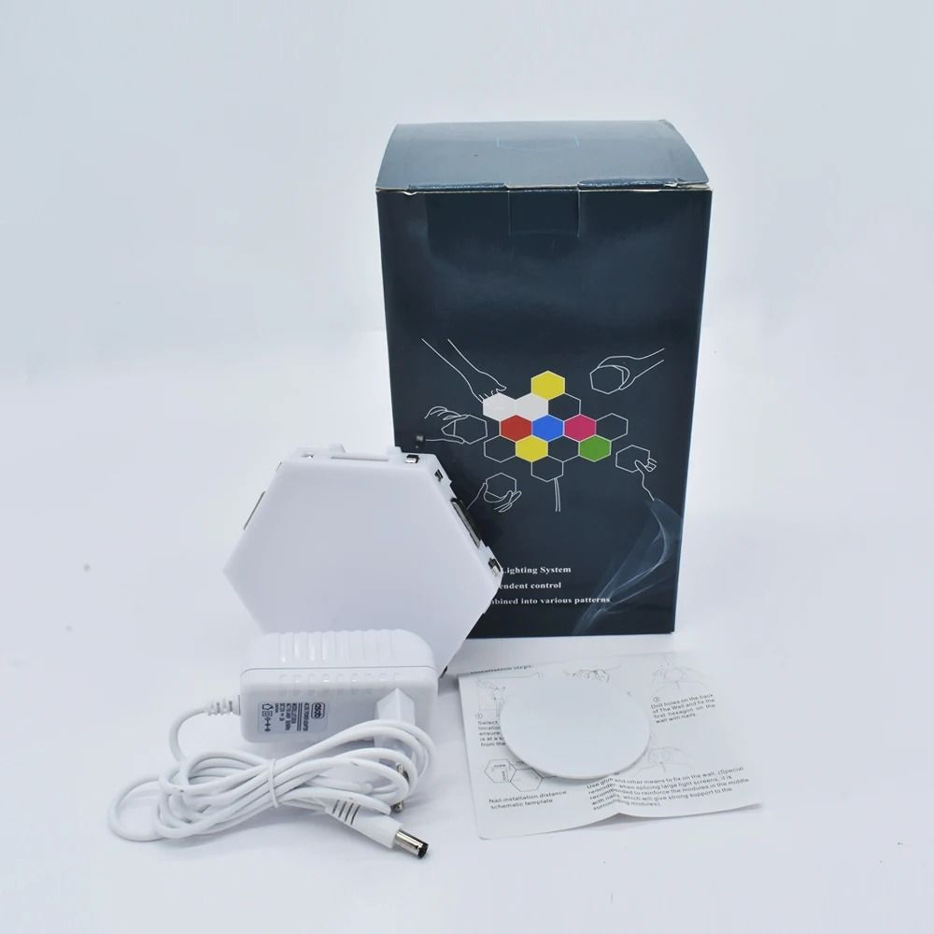 Lumina Hexagon Touch LED Wall Lights 3