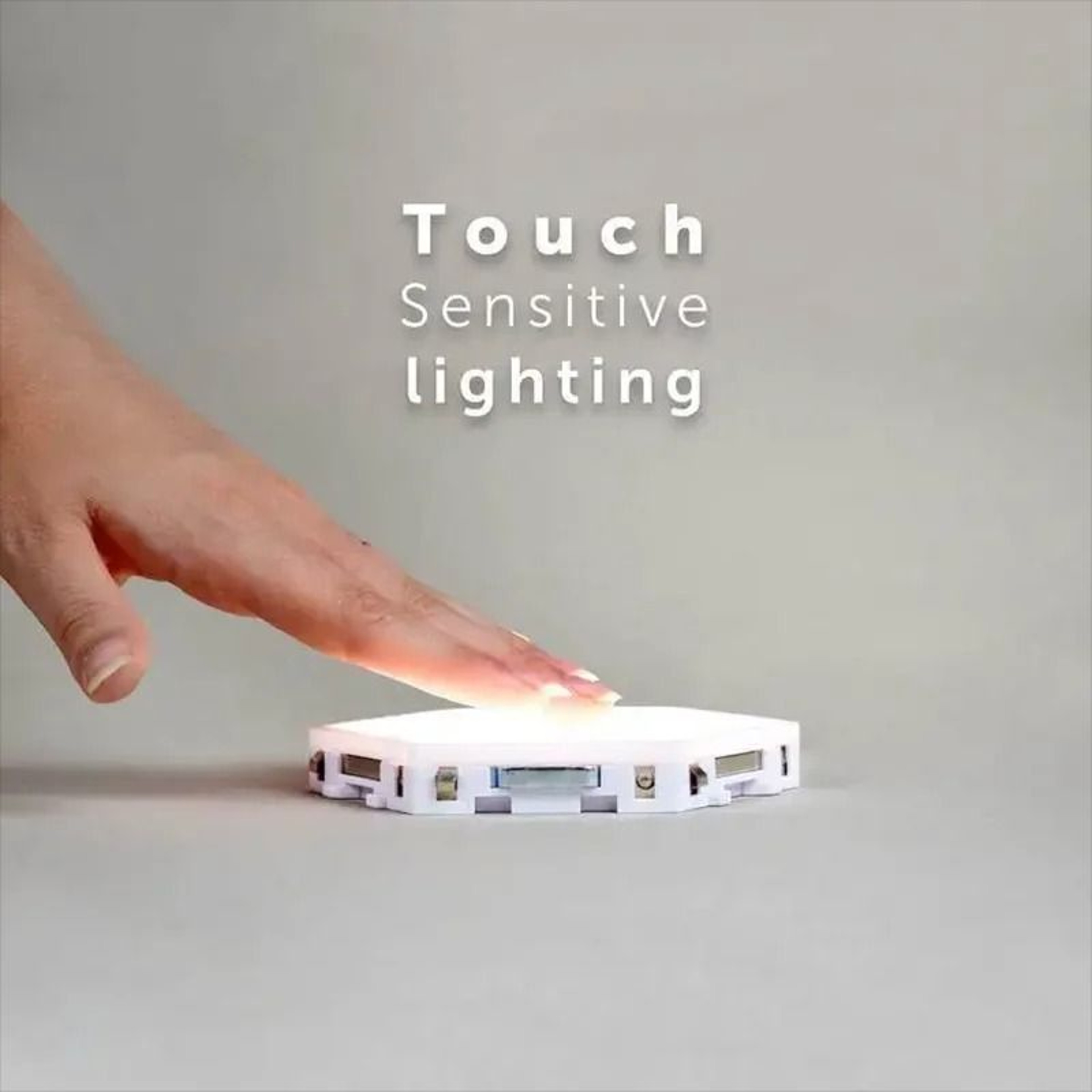 Lumina Hexagon Touch LED Wall Lights 4