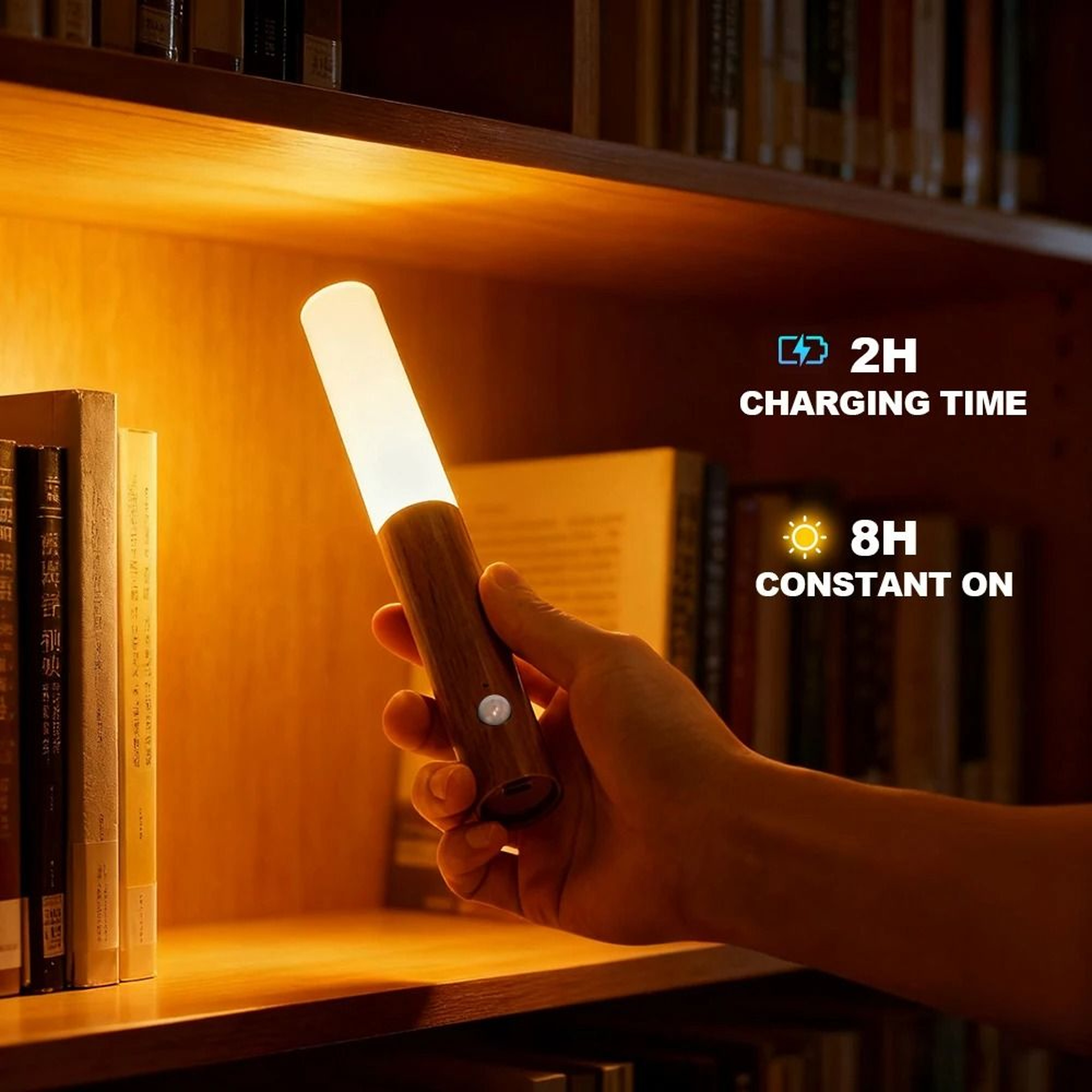 GlowSense Rechargeable Motion Sensor Night Light 4