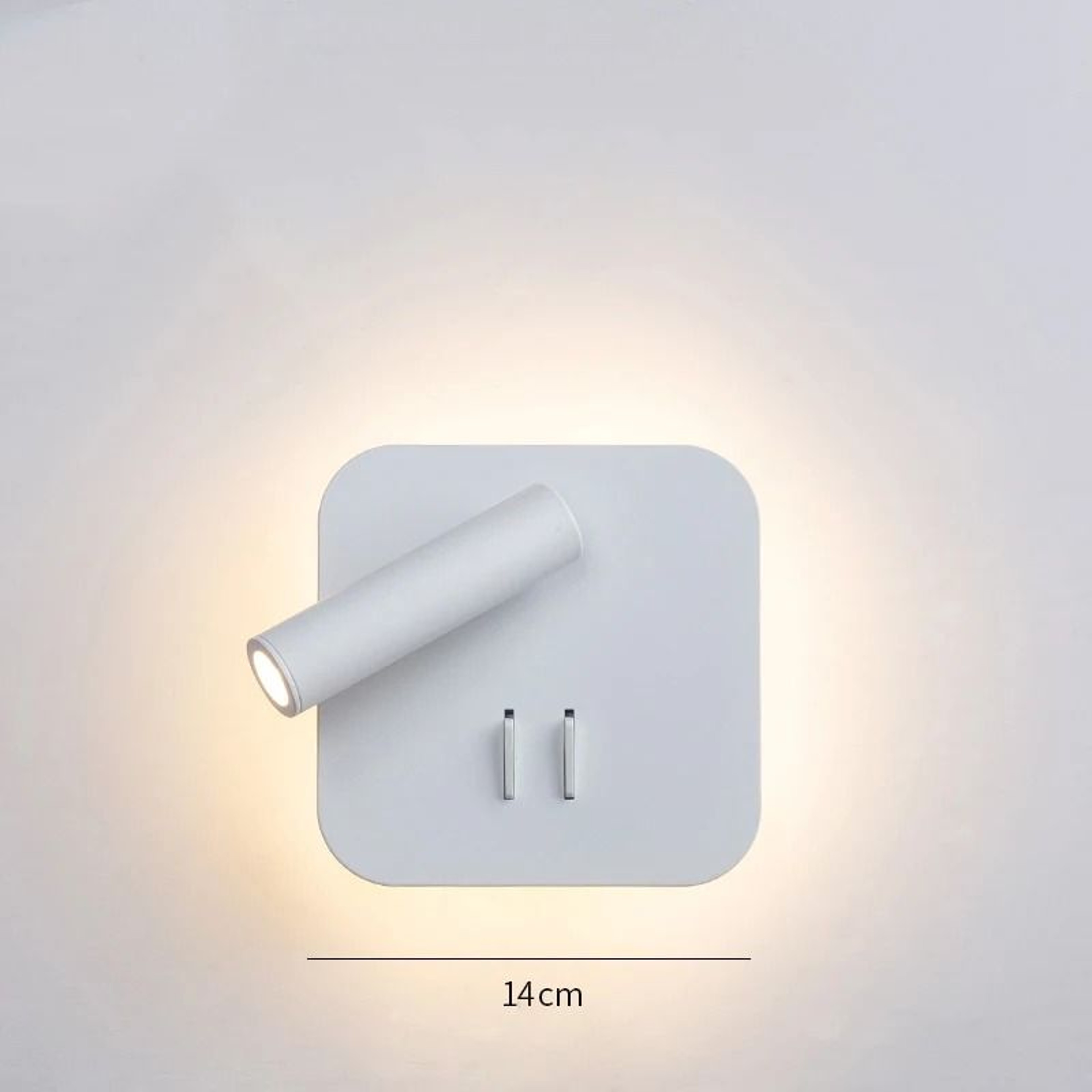 Adjustable Wall Reading Lamp With Switch Bedside Light 4