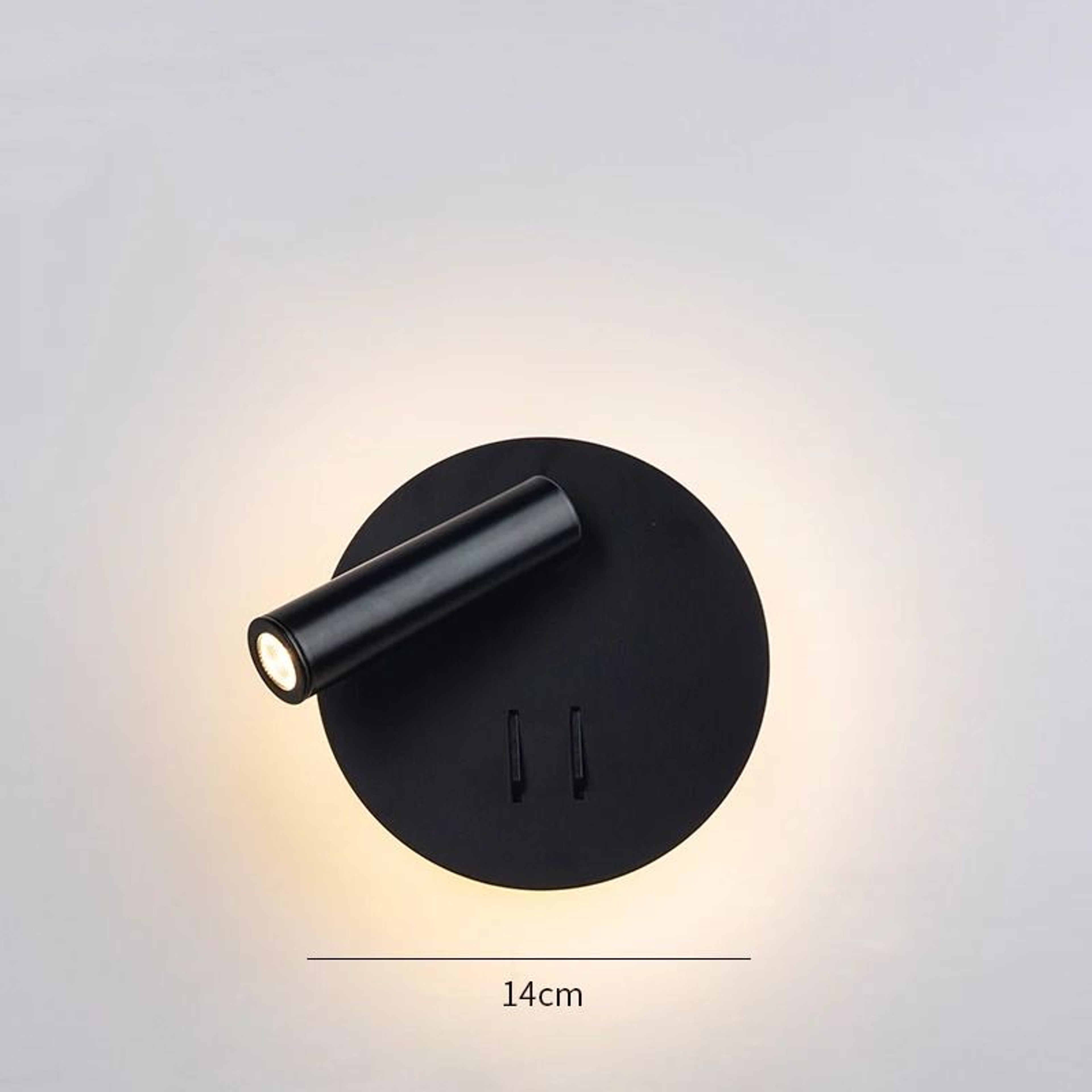 Adjustable Wall Reading Lamp With Switch Bedside Light 1