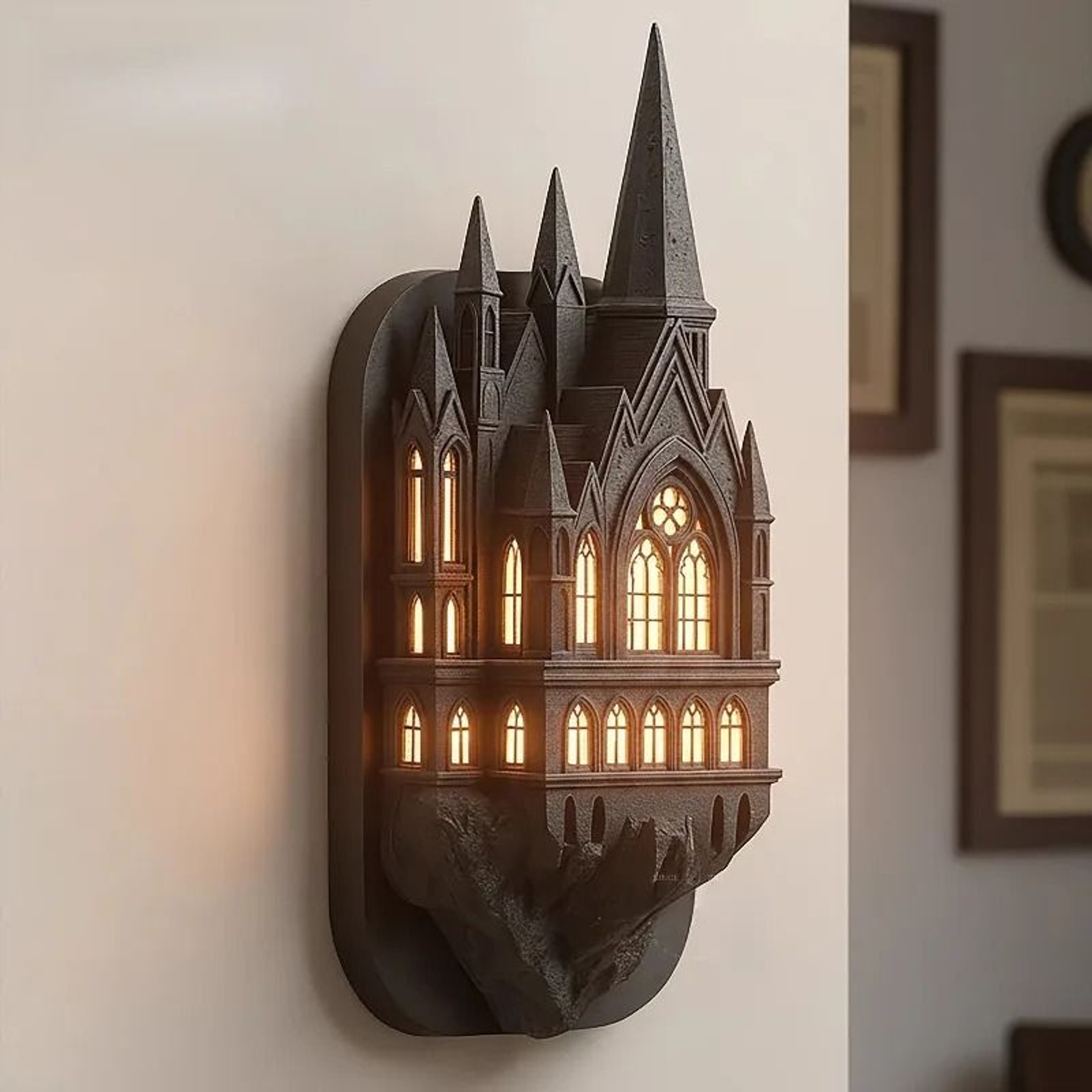 Nordic Castle LED Wall Lamp Vintage Ambient Sconce 6