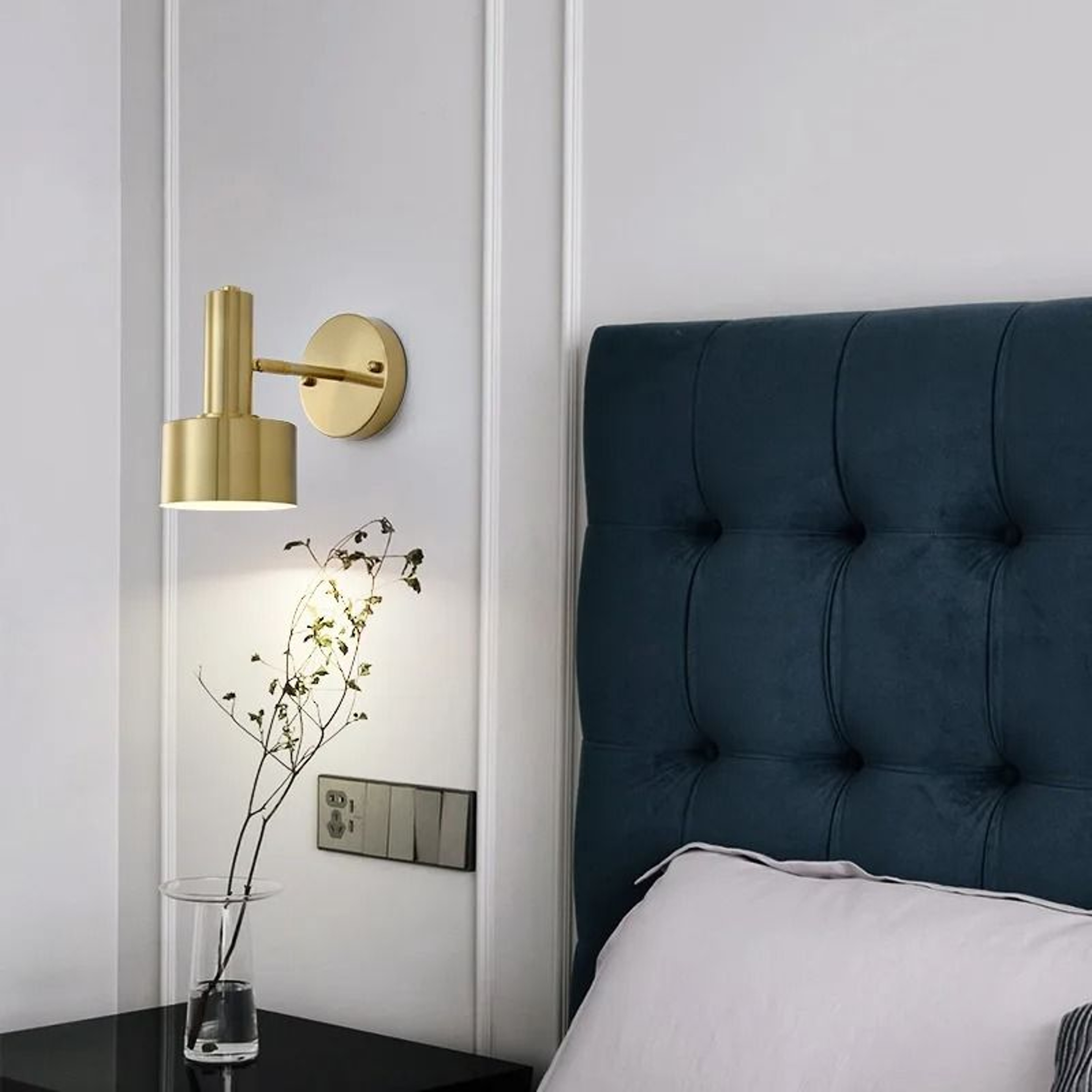Nordic Circular Wall Lamp Modern Bedside LED Sconce 3