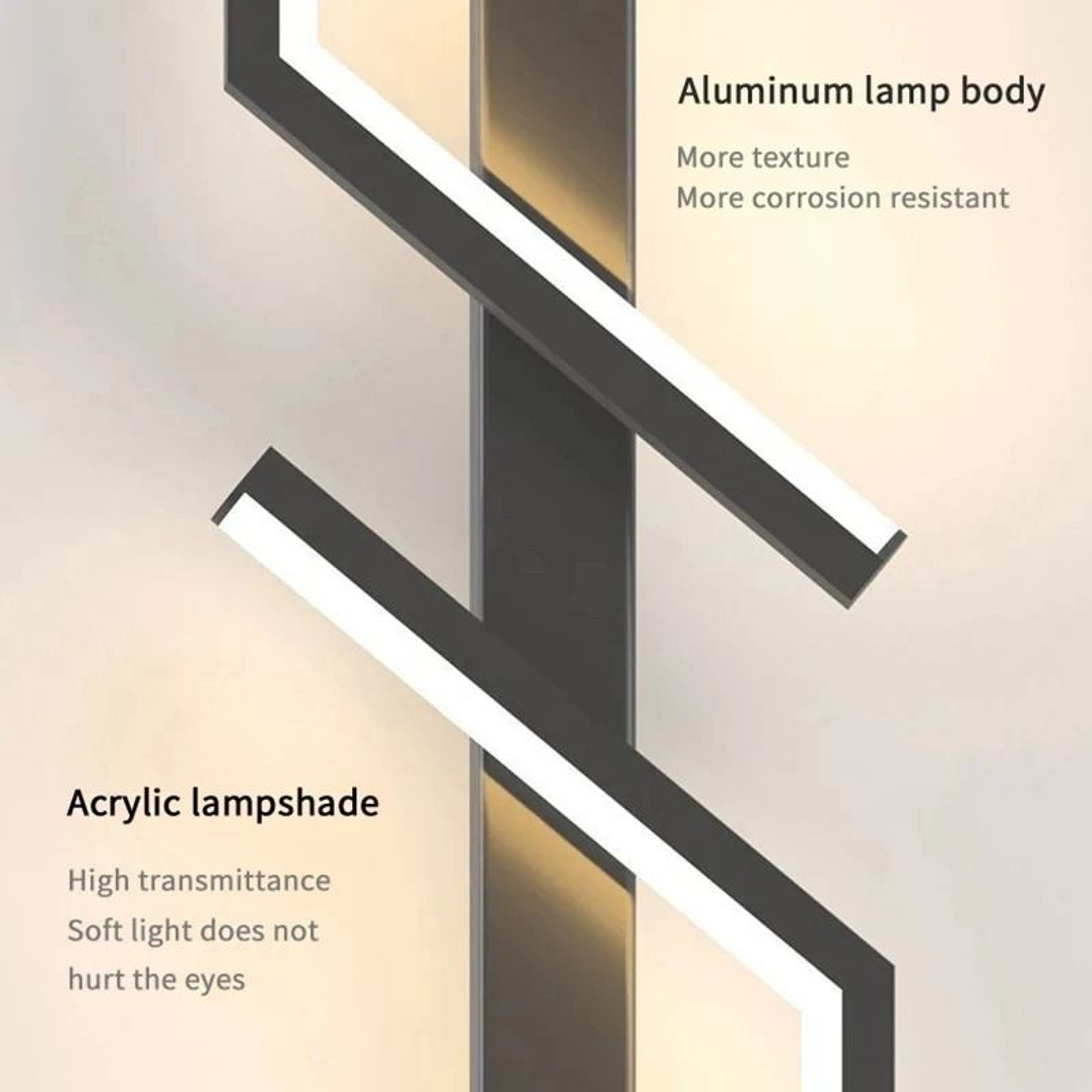 Modern LED Strip Wall Light Minimalist Bedside Decorative Sconce 11