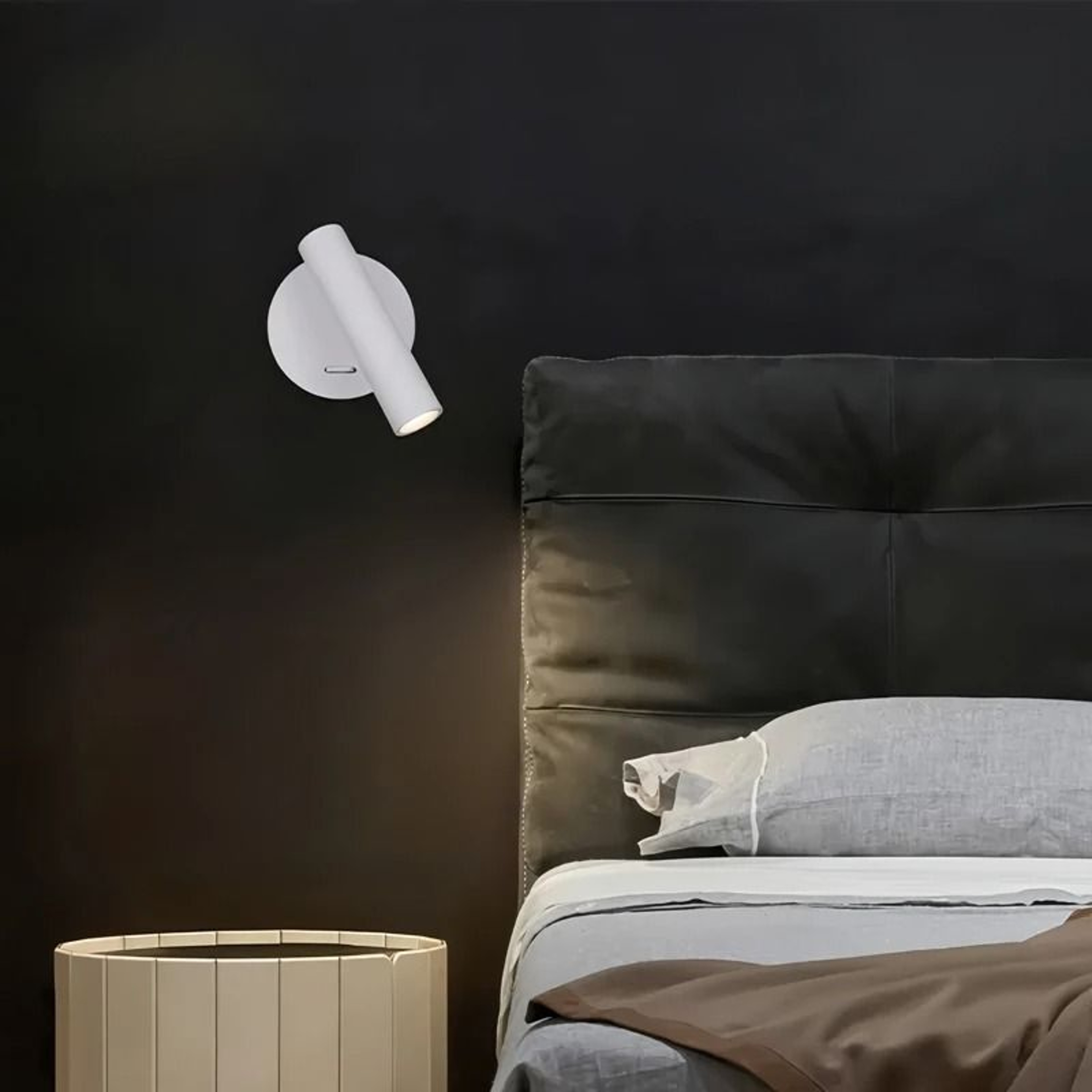 Modern Rotatable Bedside Reading Lamp Minimalist LED Wall Spotlight 7