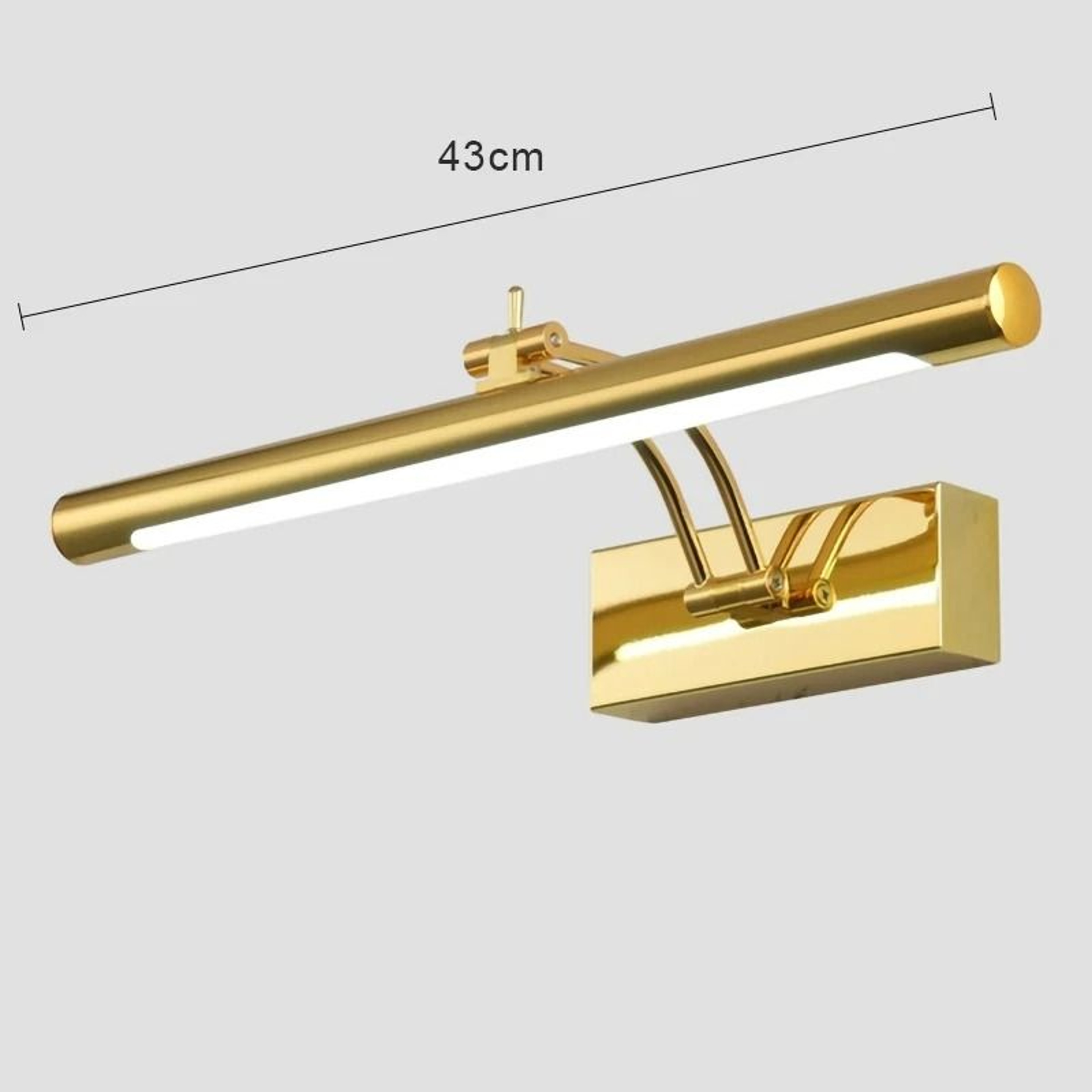 Modern LED Bathroom Mirror Light 43CM 55CM Wall Mounted Vanity Lamp 3