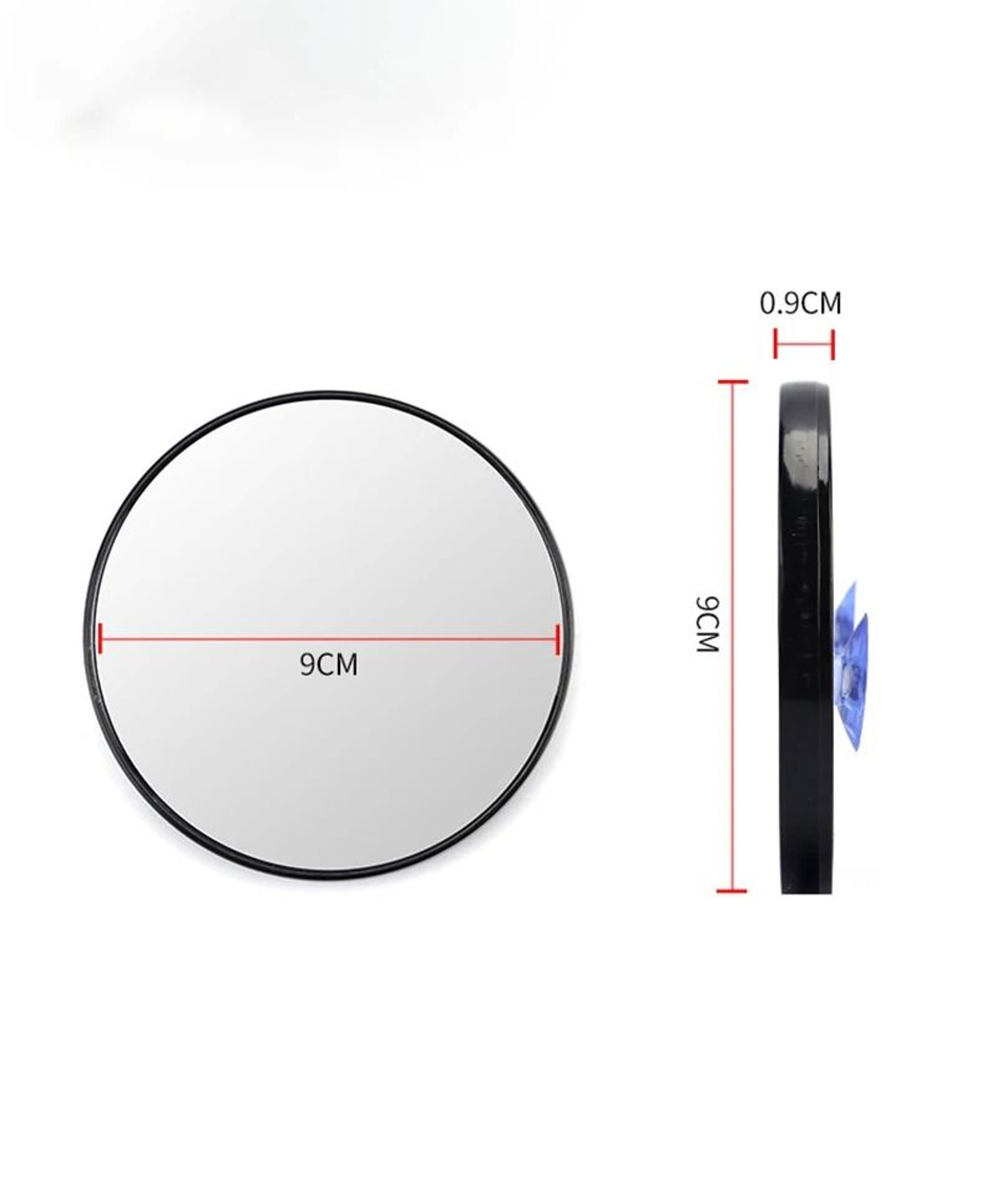 Precision View Magnifying Makeup Mirror With Suction Cup 5x 10x 15x 4