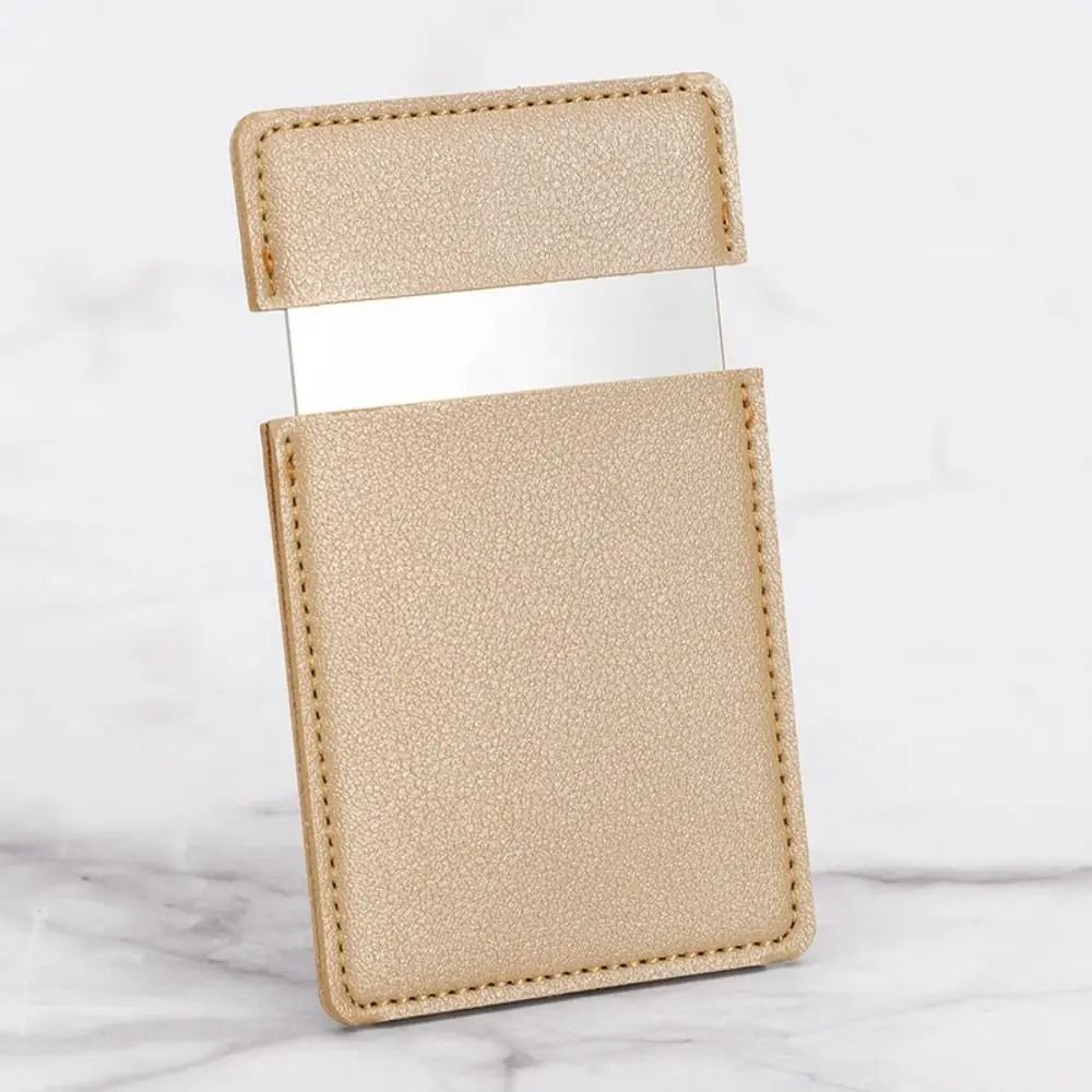 Elegant Stainless Steel Makeup MirrorCOULD 6
