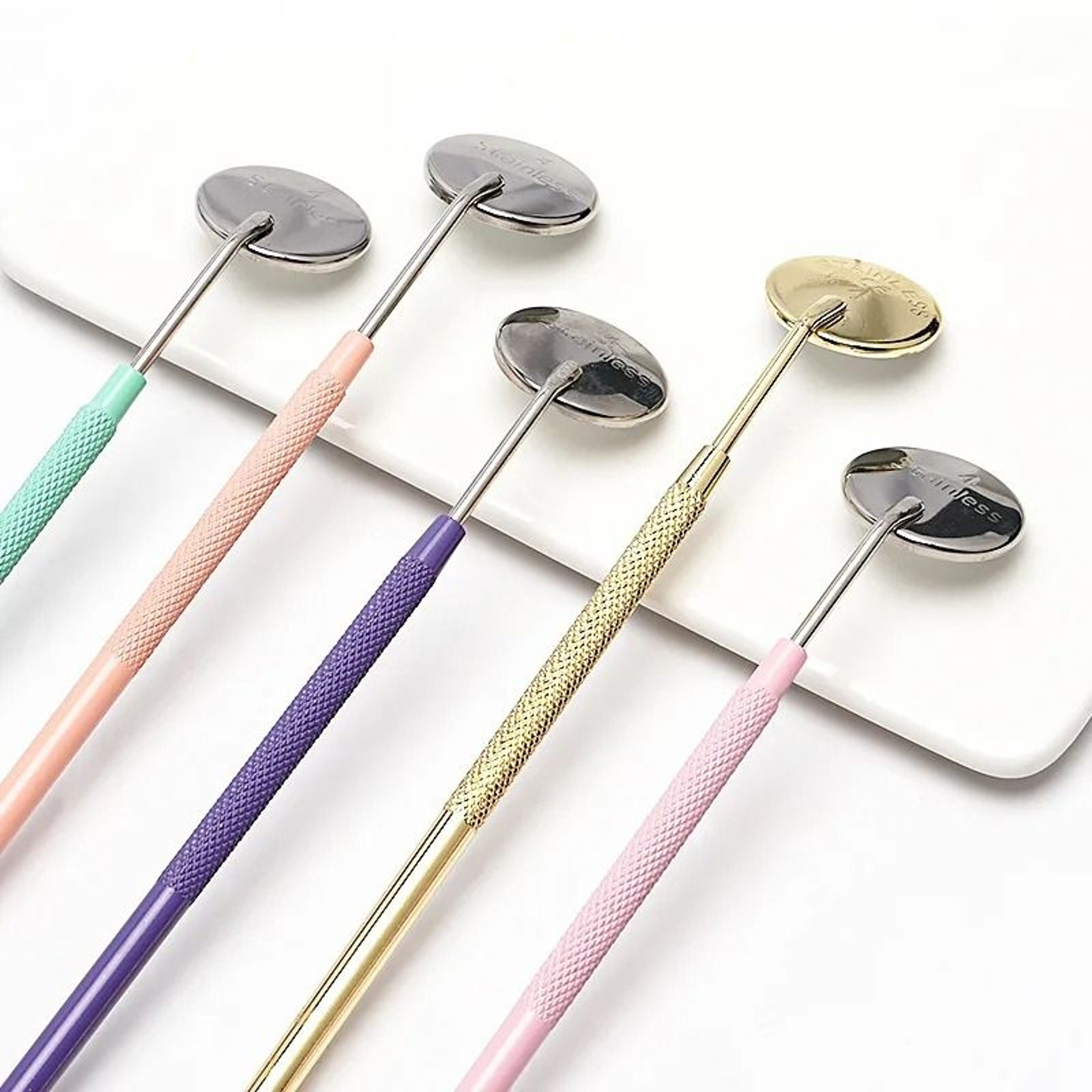 Precision Oral Inspection Mirror Dental Cleaning And Eyelash Extension Beauty Tool 10