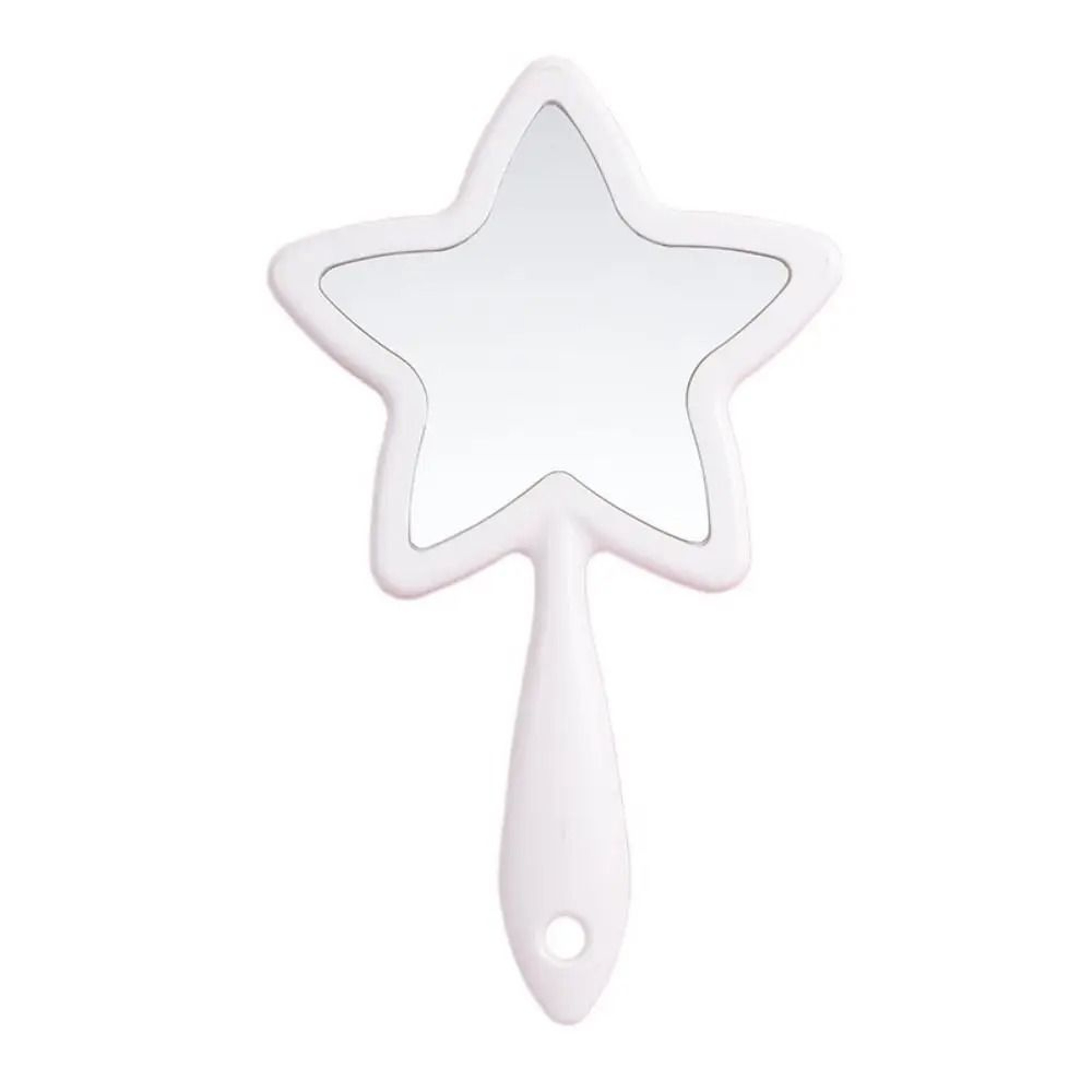 Cute Five Point Star Handheld Mirror Hanging Makeup Beauty Vanity Mirror 2