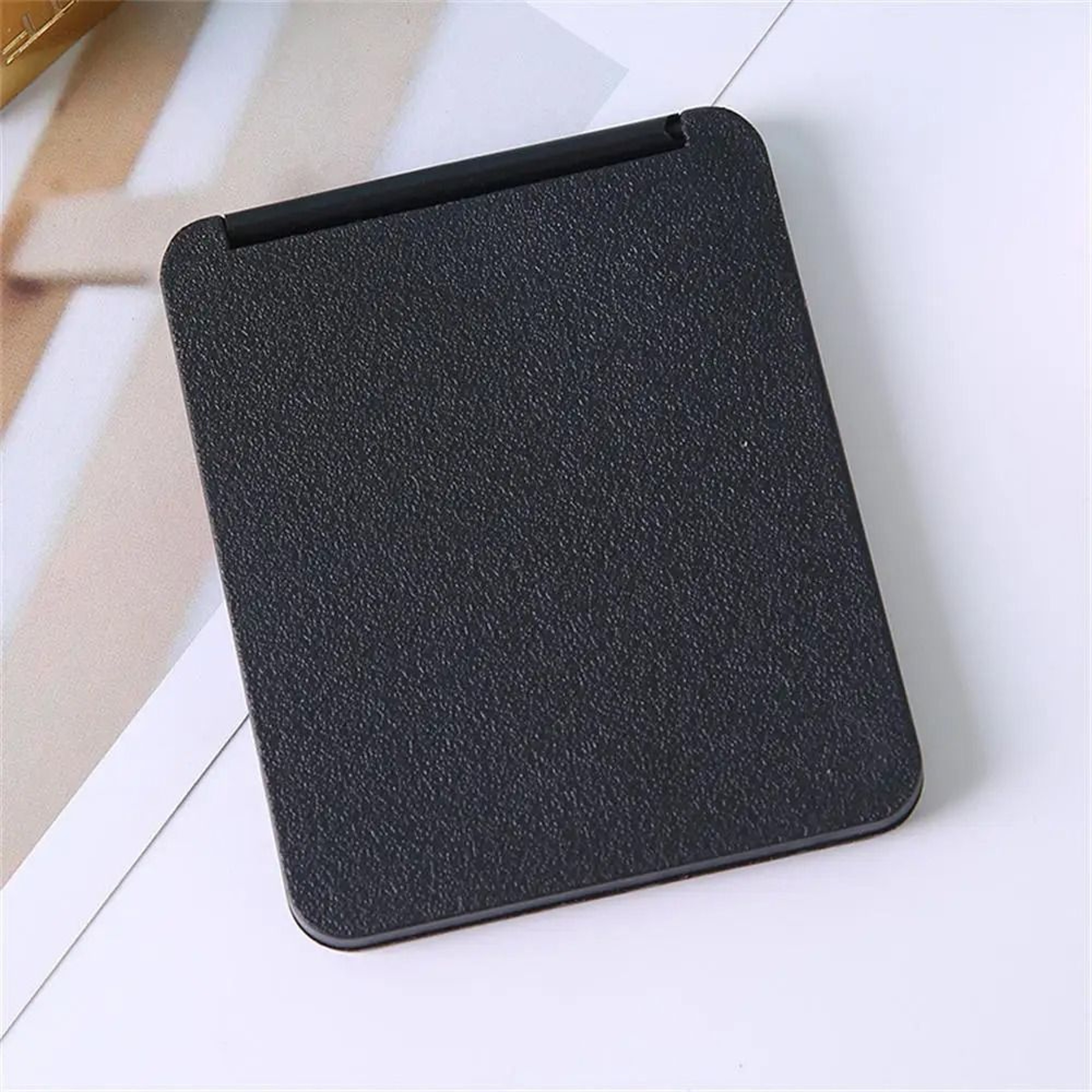 Compact Double Sided Pocket Mirror Foldable Square Travel Makeup Beauty Mirror 4